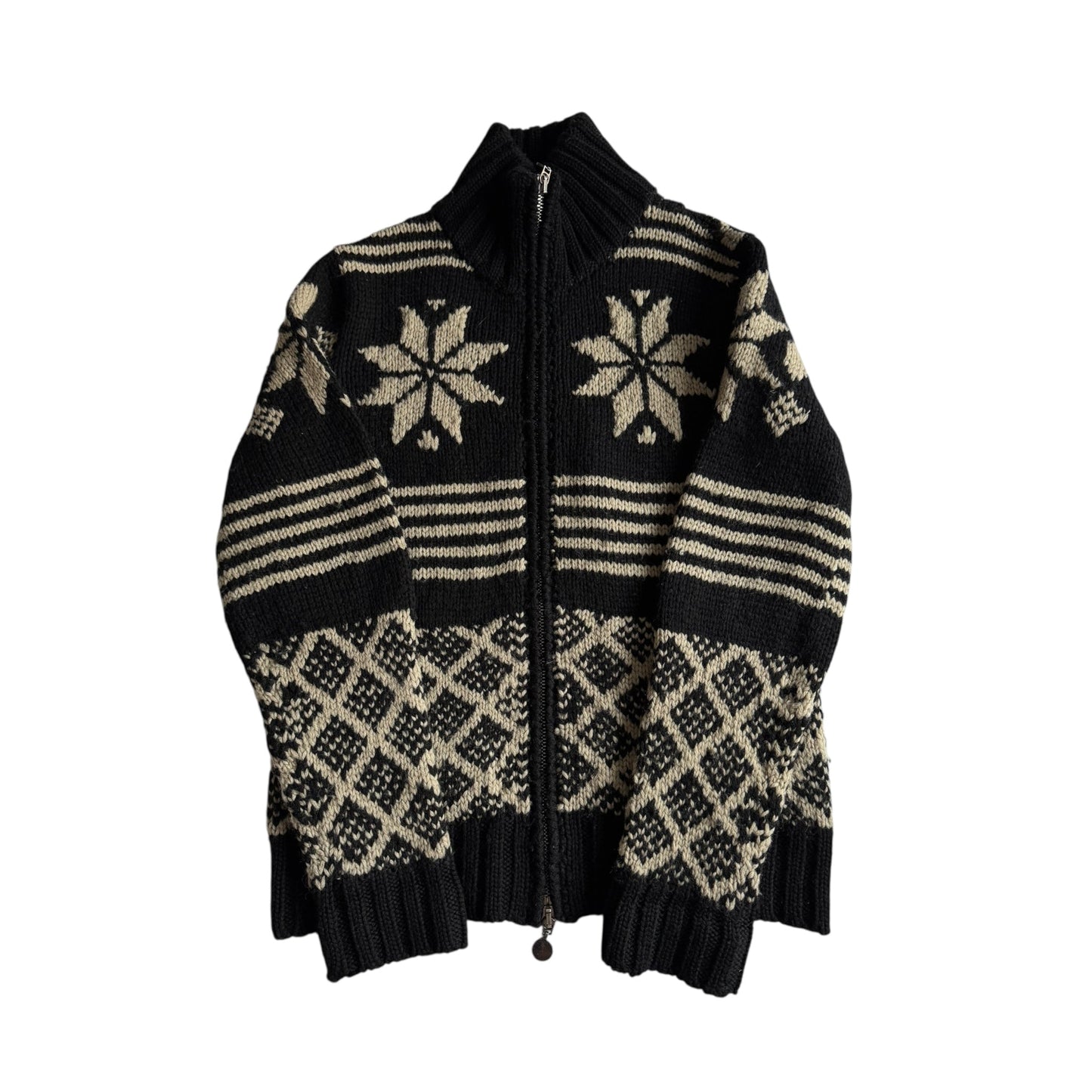 🧶 Pulover Moncler Full Zip din Lână – Mărimea L - anbracaminte