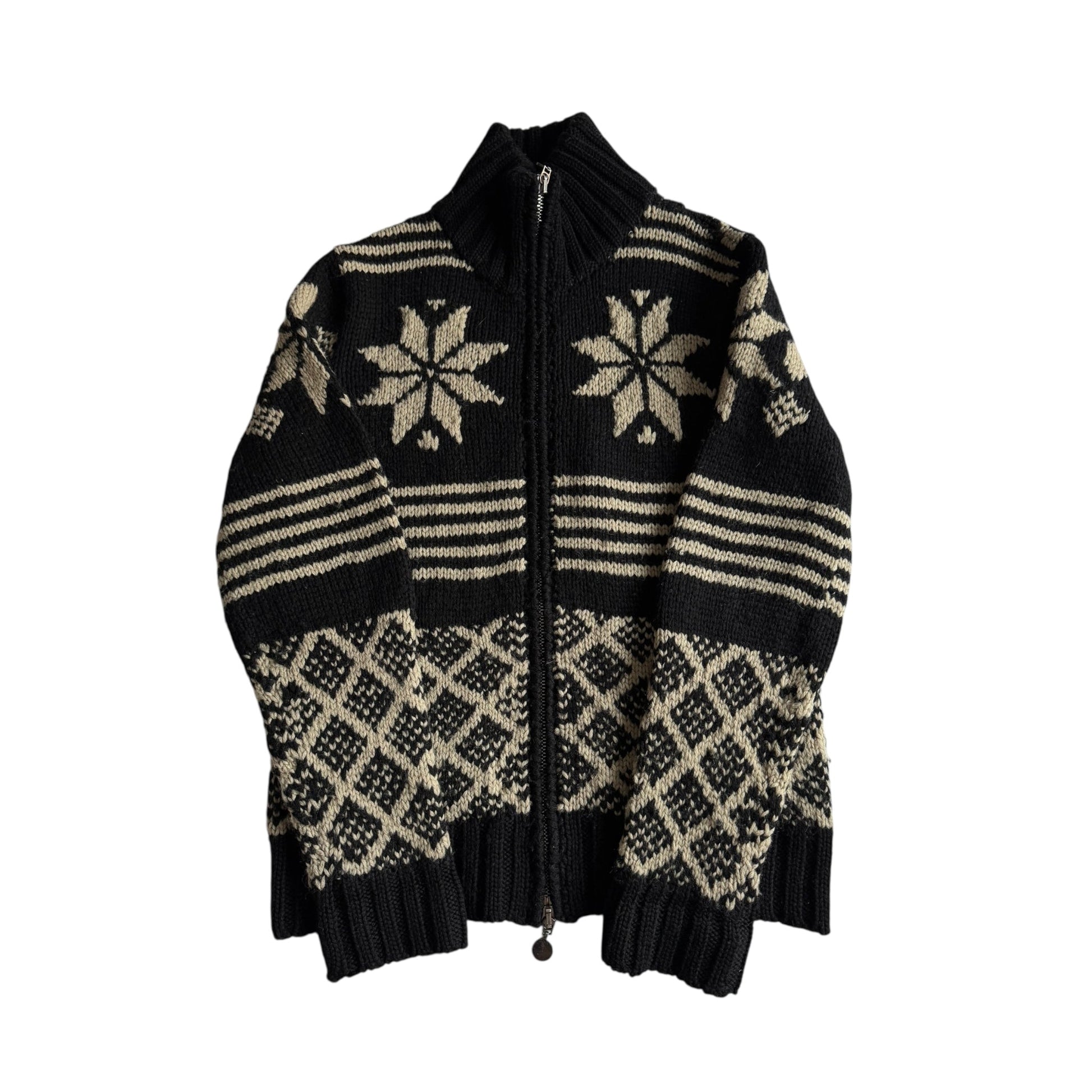🧶 Pulover Moncler Full Zip din Lână – Mărimea L - anbracaminte