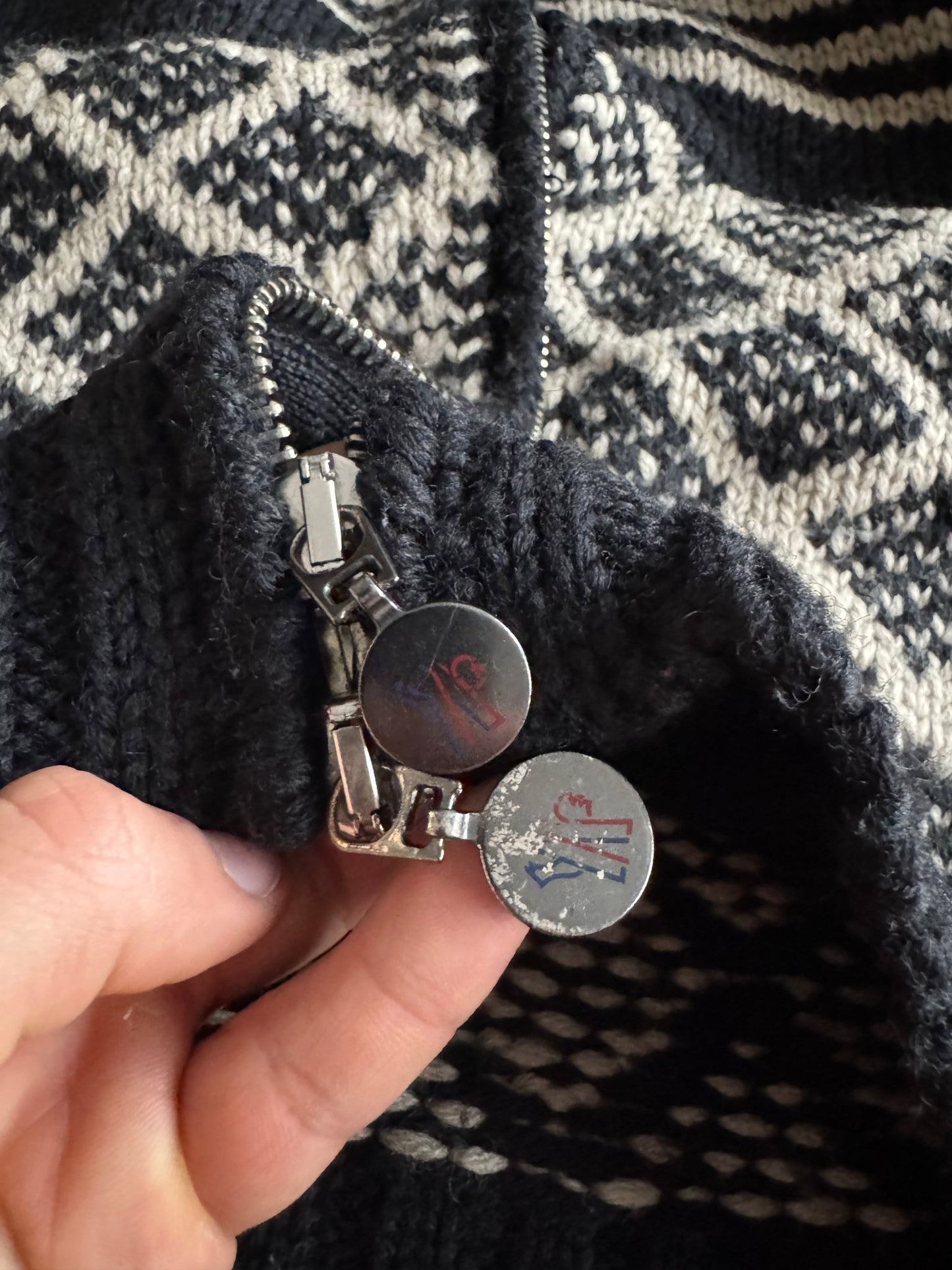 🧶 Pulover Moncler Full Zip din Lână – Mărimea L - anbracaminte