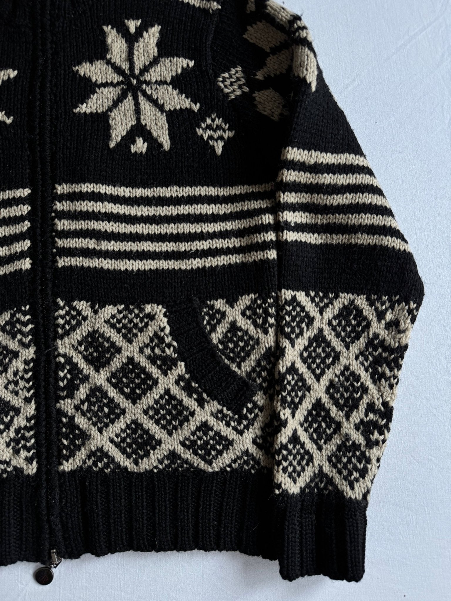 🧶 Pulover Moncler Full Zip din Lână – Mărimea L - anbracaminte