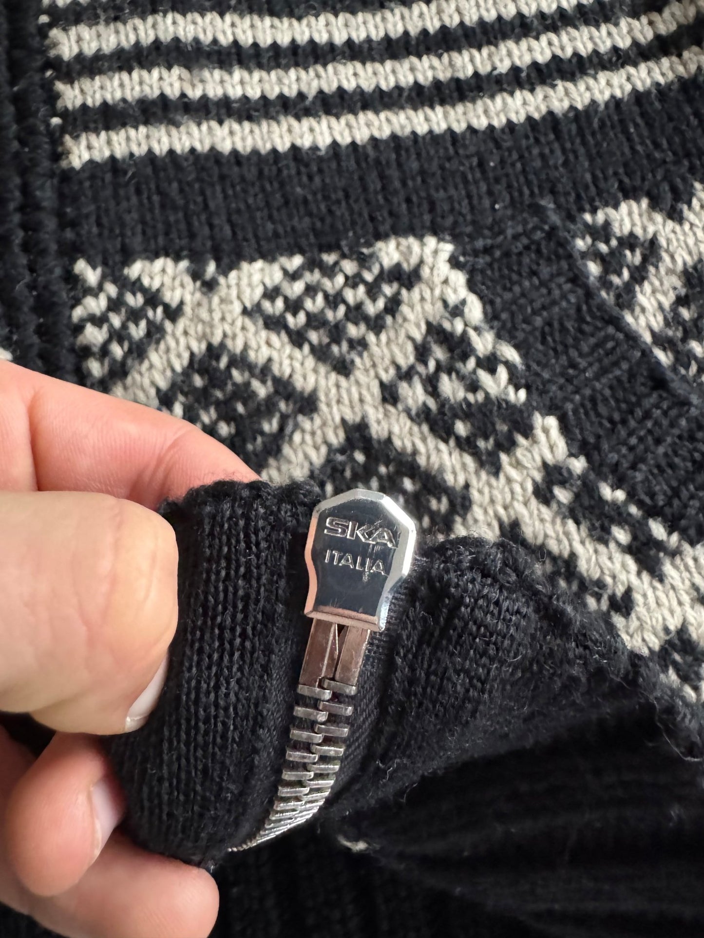 🧶 Pulover Moncler Full Zip din Lână – Mărimea L - anbracaminte