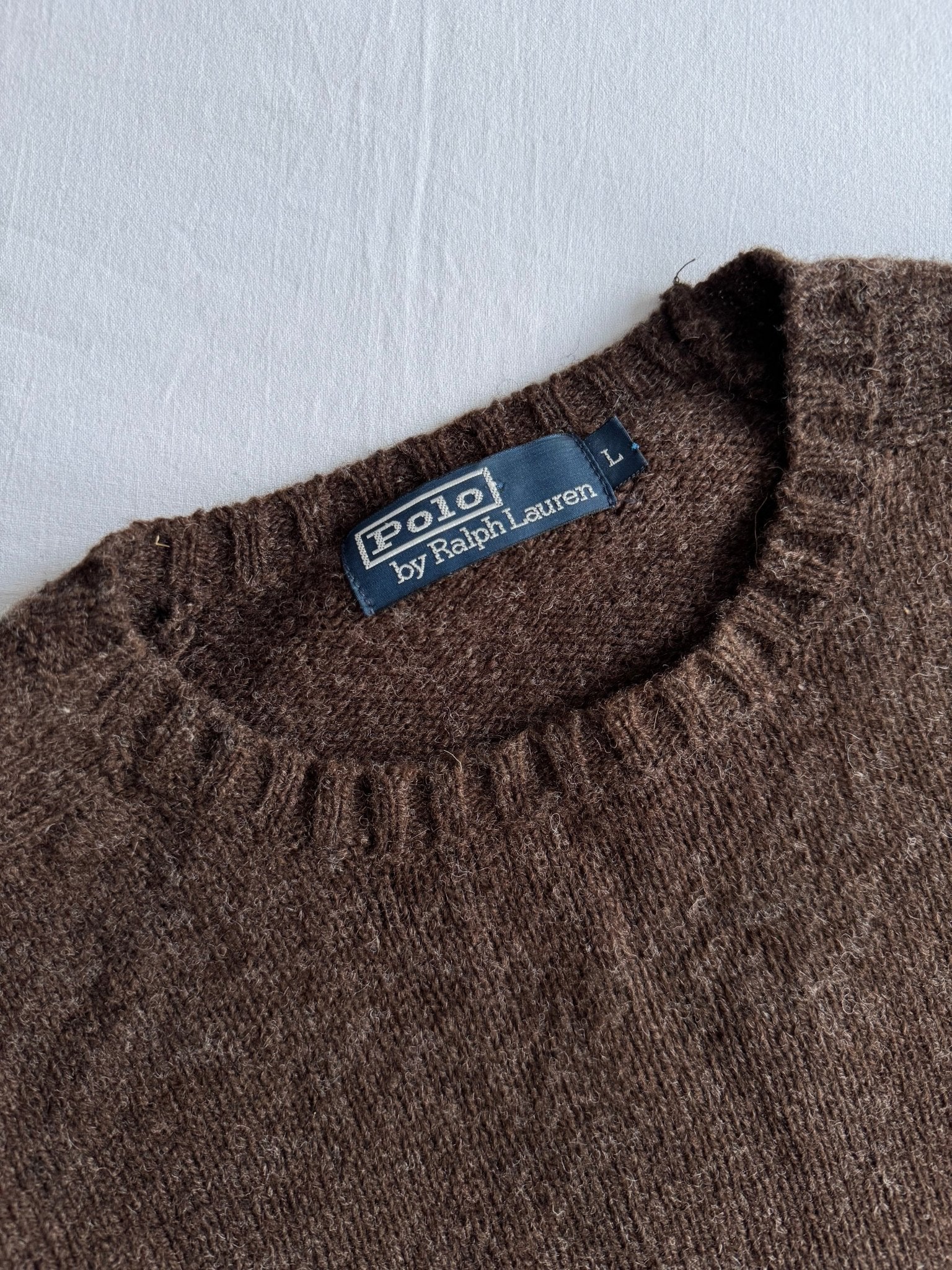 🧶 Pulover Ralph Lauren Vintage Din Lână – Mărime L - anbracaminte