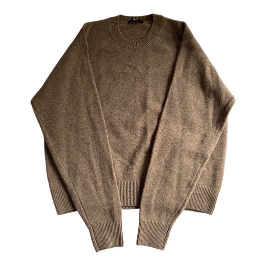 🧶 Pulover Uniqlo – Oatmeal Brown – 100% Lână – Men’s M - anbracaminte
