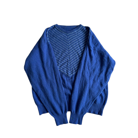 🧶 Pulover Vintage Albastru Aqua – Mărime Femei L - anbracaminte