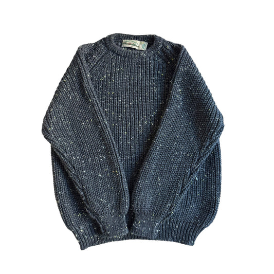 🧶 Pulover Vintage Aran Crafts / Fisherman Chunky Knit (Mărime XL) - anbracaminte