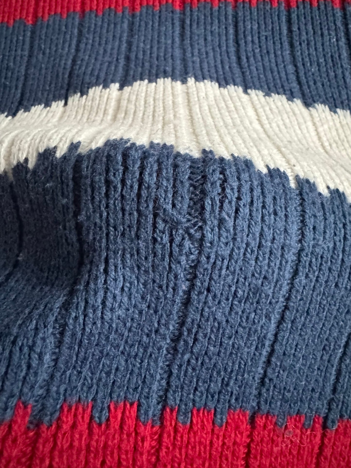 🧶 Pulover Vintage Bărbați Avirex cu Dungi – L - anbracaminte