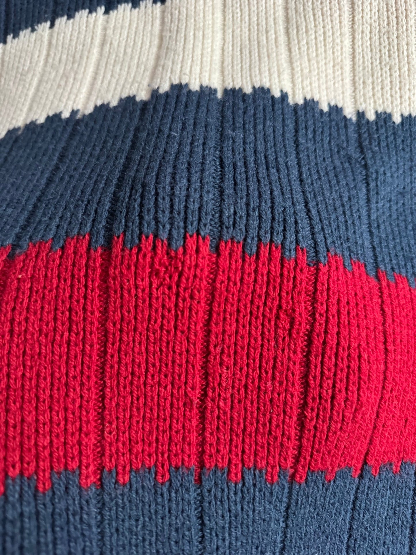 🧶 Pulover Vintage Bărbați Avirex cu Dungi – L - anbracaminte