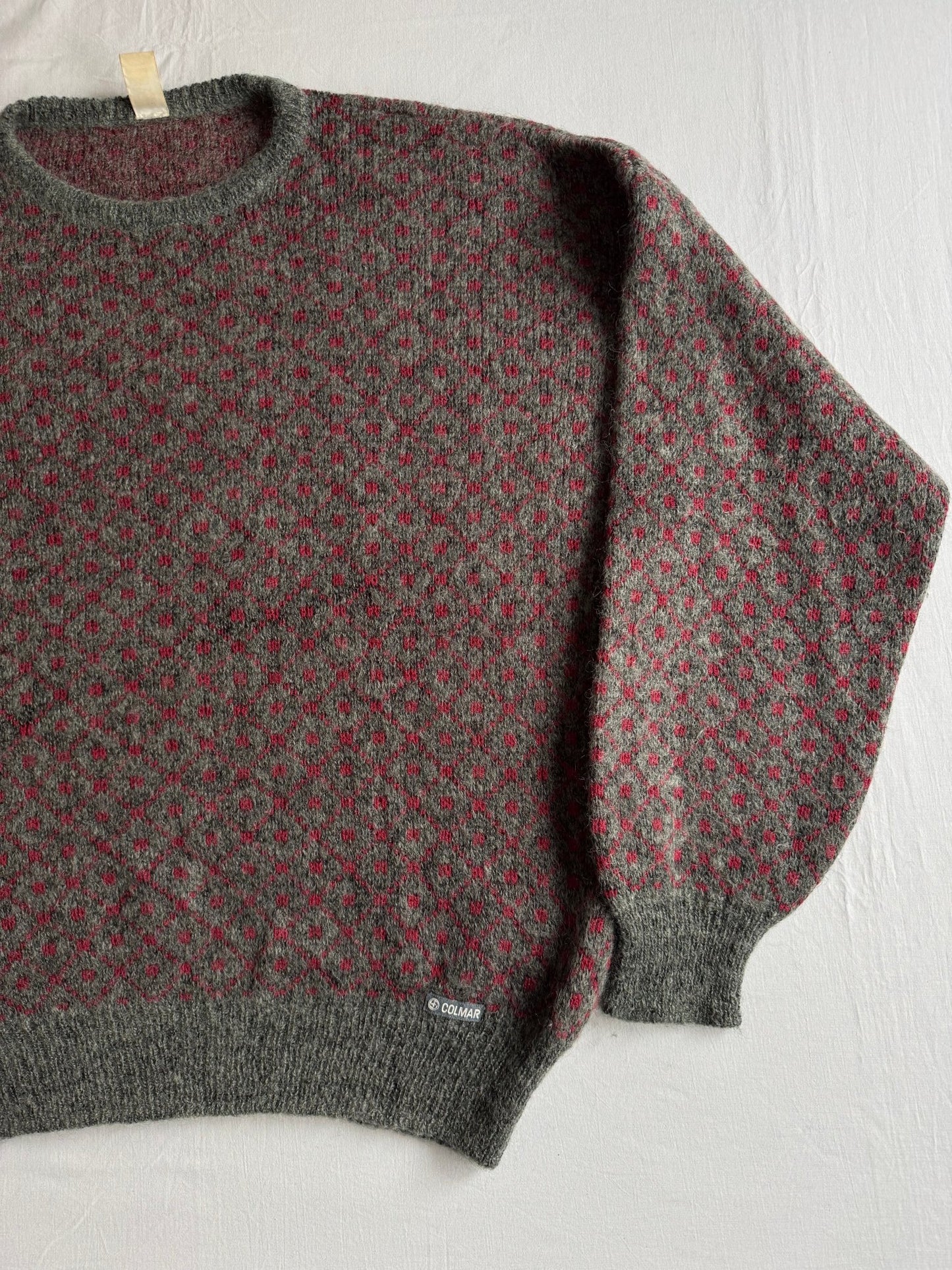 🧶 Pulover Vintage Bărbați Colmar din Wool & Mohair Blend – XL / XXL - anbracaminte
