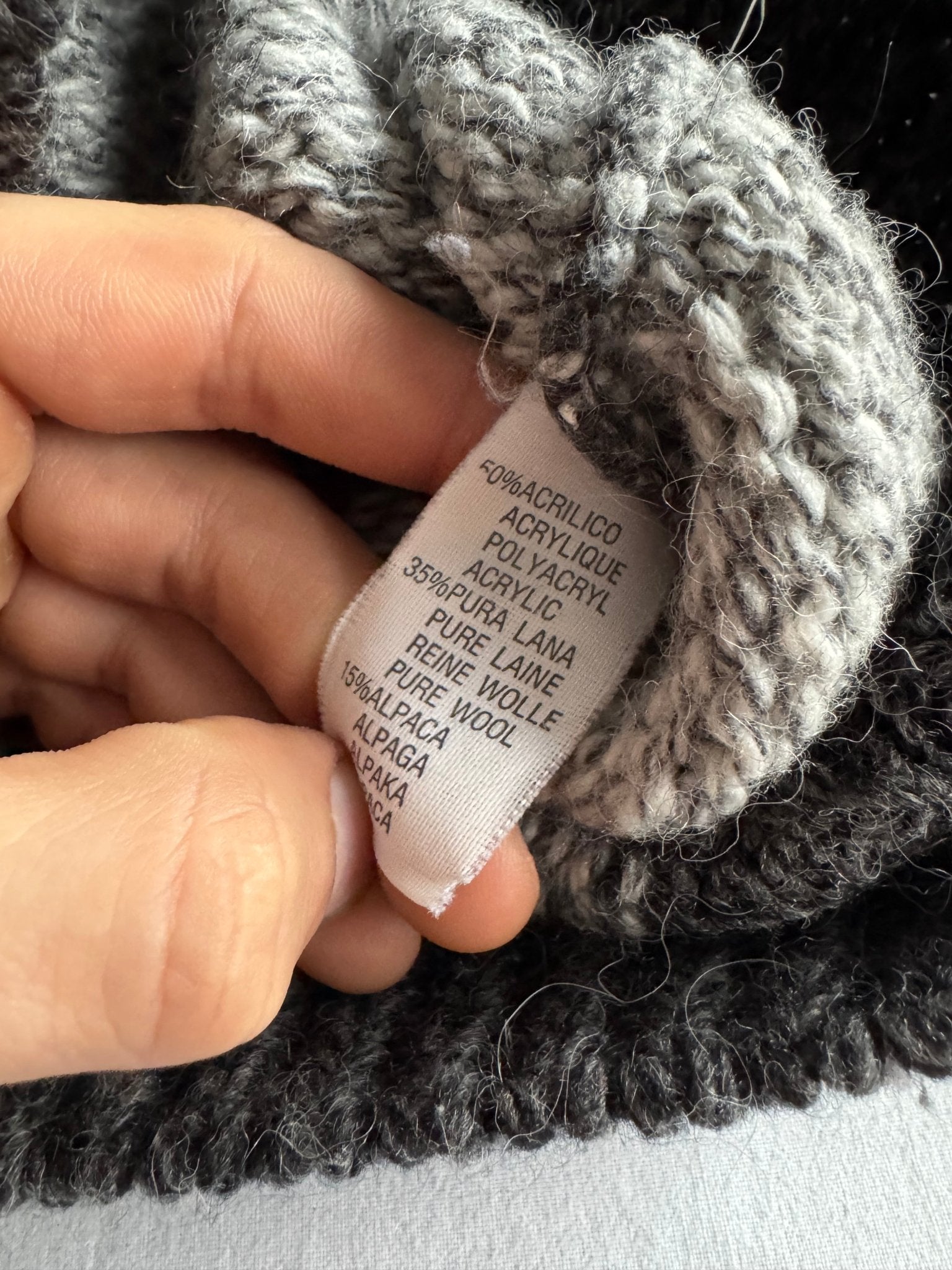 🧶 Pulover Vintage Bărbați cu Model Etnic din Lână, Alpaca și Acril – L - anbracaminte