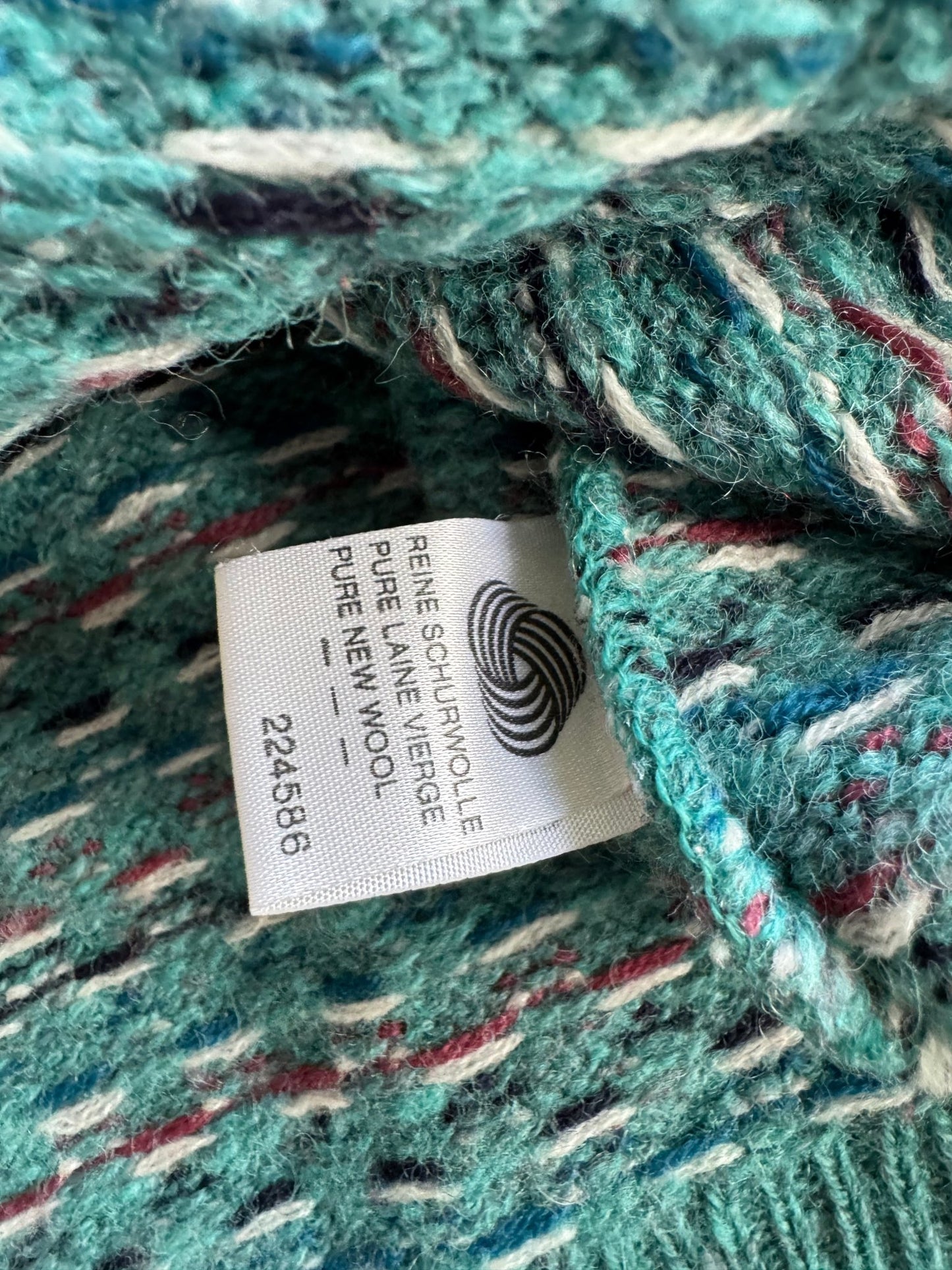 🧶 Pulover Vintage Bărbați cu Model Etnic din Lână Virgină – 52 (L) - anbracaminte