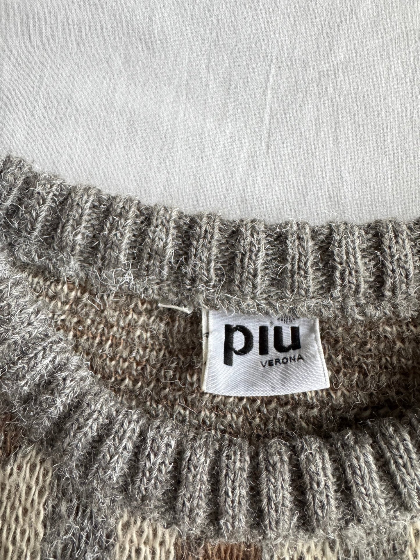 🧶 Pulover Vintage Bărbați cu Model Etnic – L - anbracaminte