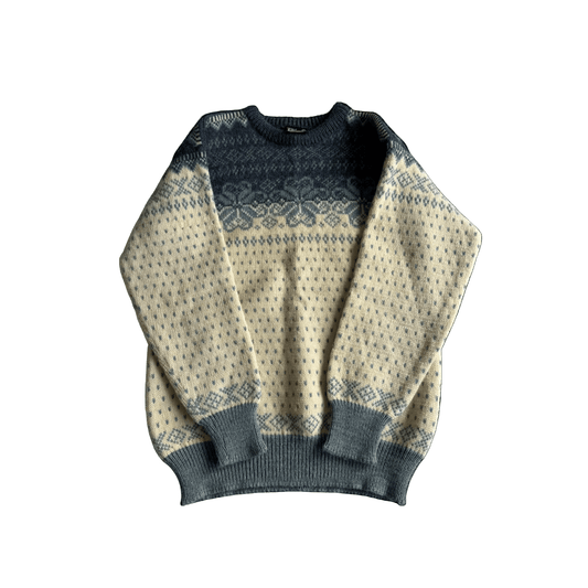 🇳🇴 🧶 Pulover Vintage Bărbați Dale of Norway din Lână Virgină – L - anbracaminte