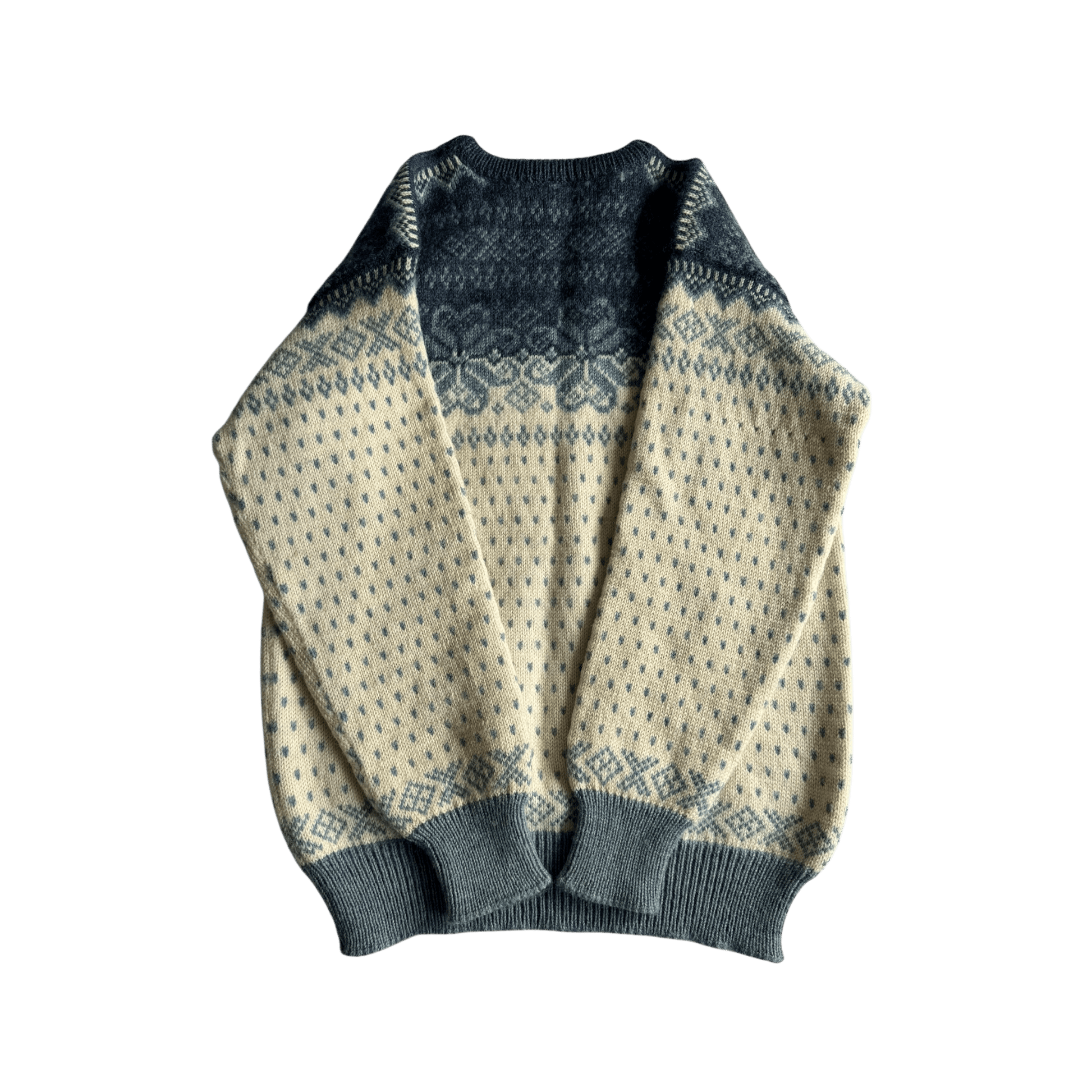 🇳🇴 🧶 Pulover Vintage Bărbați Dale of Norway din Lână Virgină – L - anbracaminte