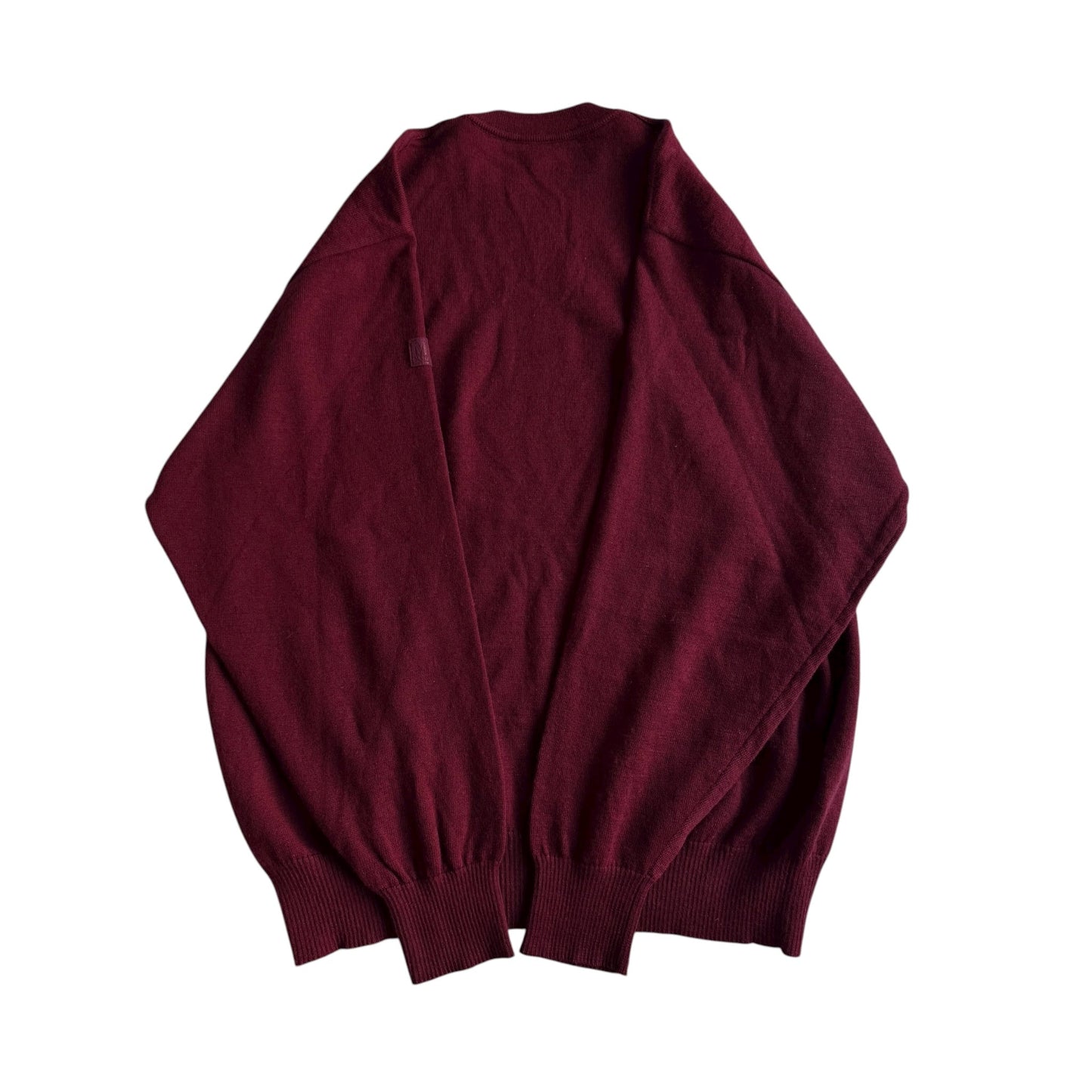 🧶 Pulover Vintage Burgundy / Clasic (Mărime L) - anbracaminte