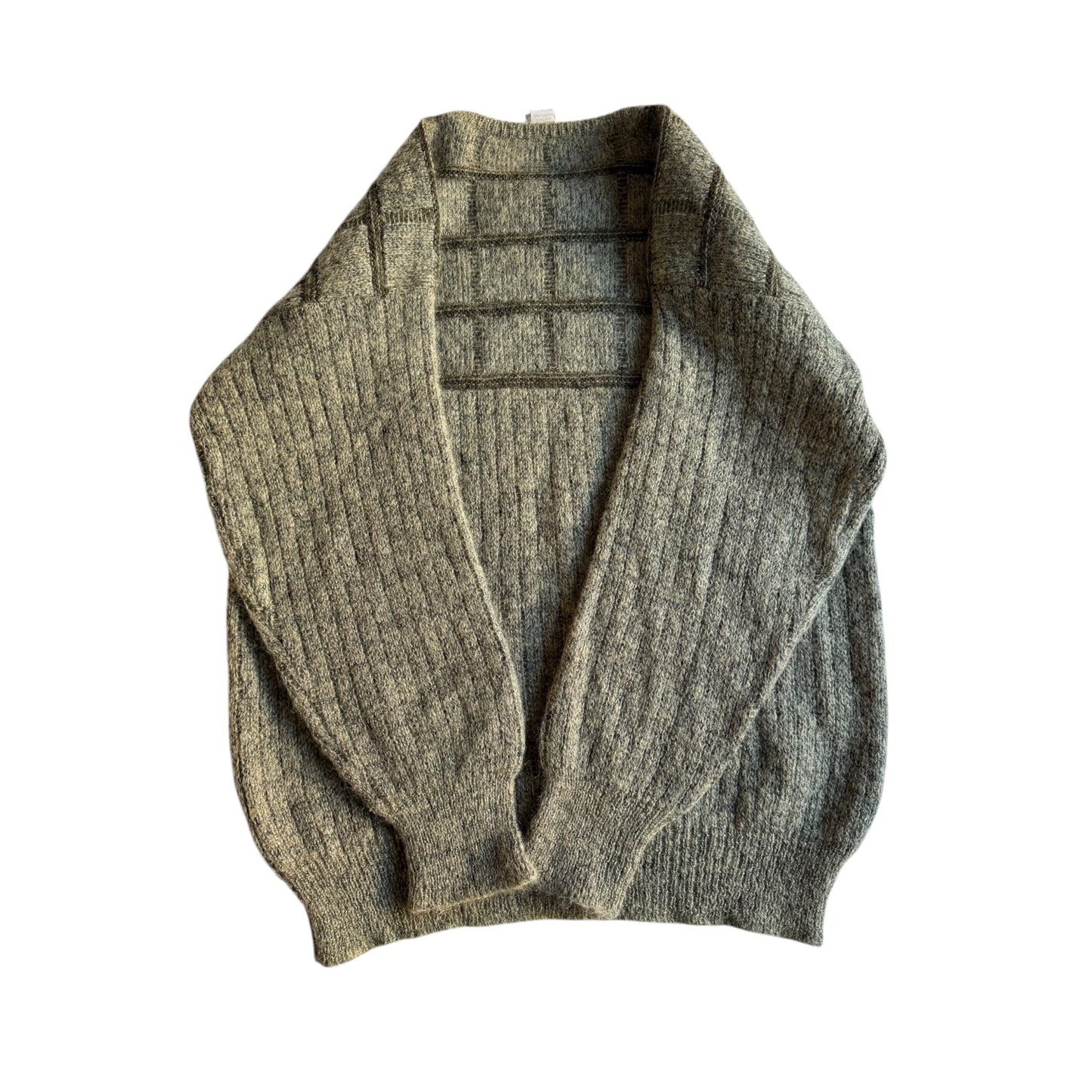 ⛷️ Pulover Vintage Colmar cu Model Geometric / Lână & Alpaca (Mărime 4 - L) - anbracaminte