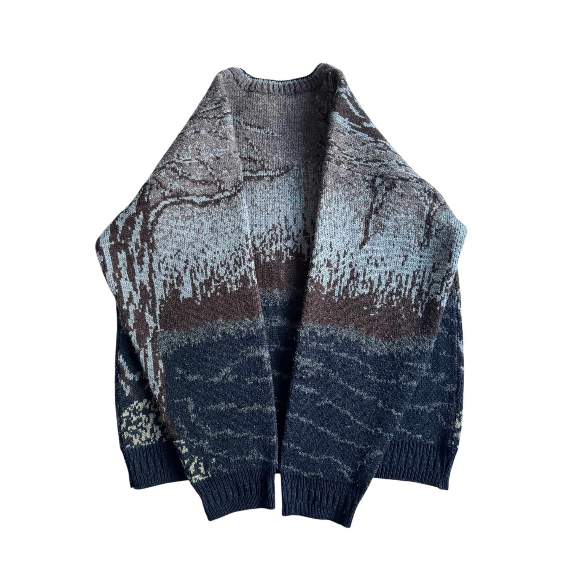 🦆 Pulover Vintage Cu Broderie Rață – Mărime M - anbracaminte