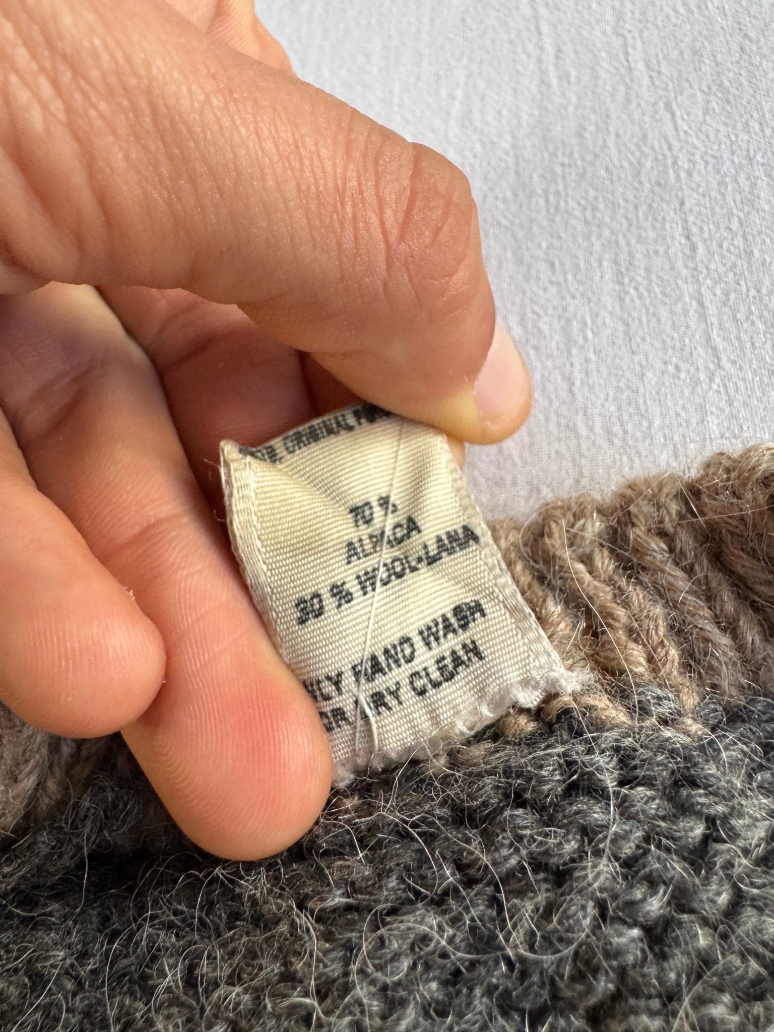 🧍‍♂️ Pulover Vintage cu Model Etnic / Mix Alpaca & Lână (Mărime M) - anbracaminte