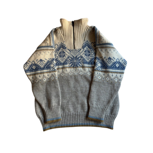 🇳🇴 🧶 Pulover vintage Dale of Norway – 100% lână virgină – mărimea XS femei - anbracaminte