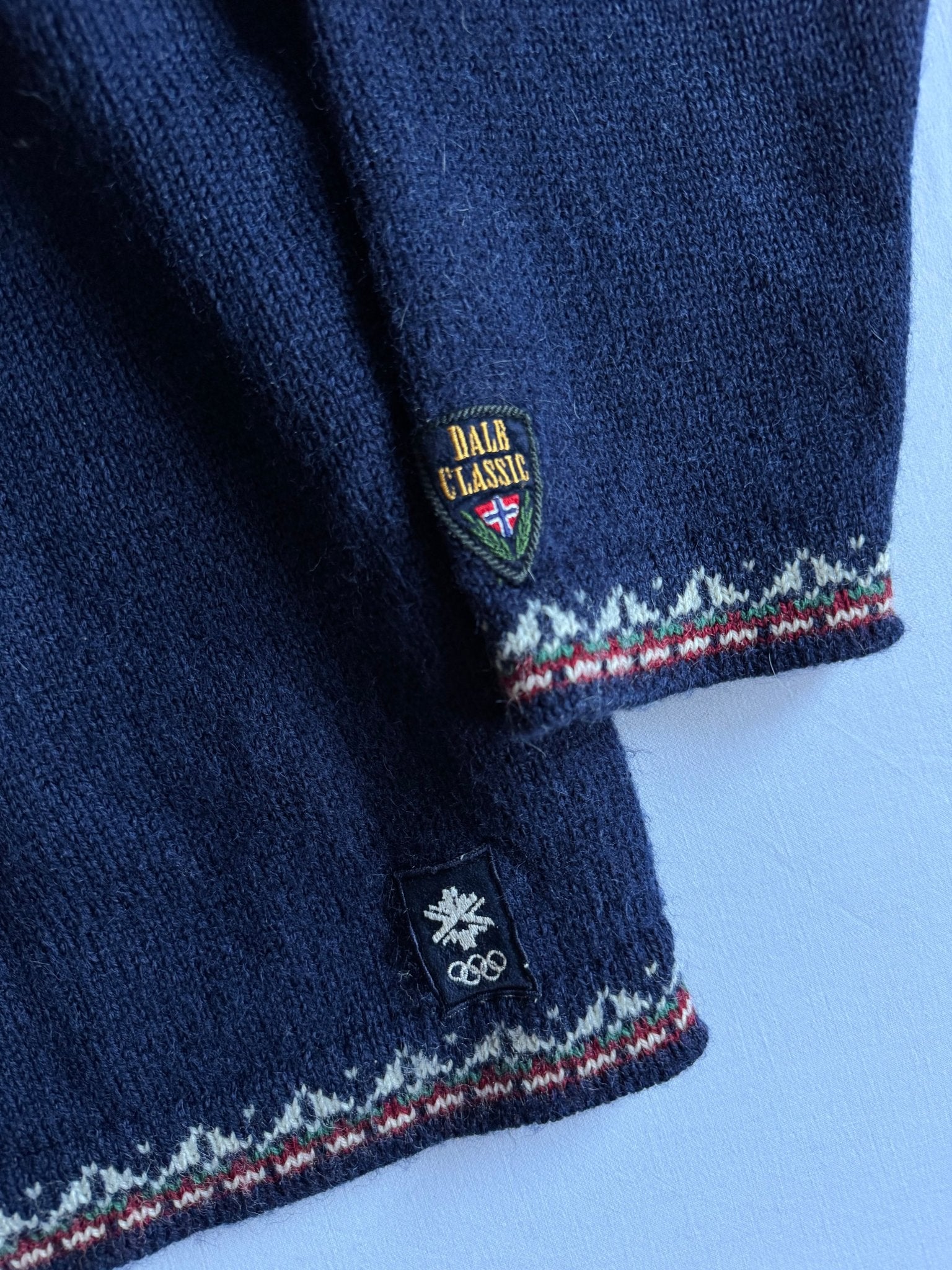 🧶 Pulover Vintage Dale of Norway / Winter Olympics 2002 (Mărime L Femei) - anbracaminte