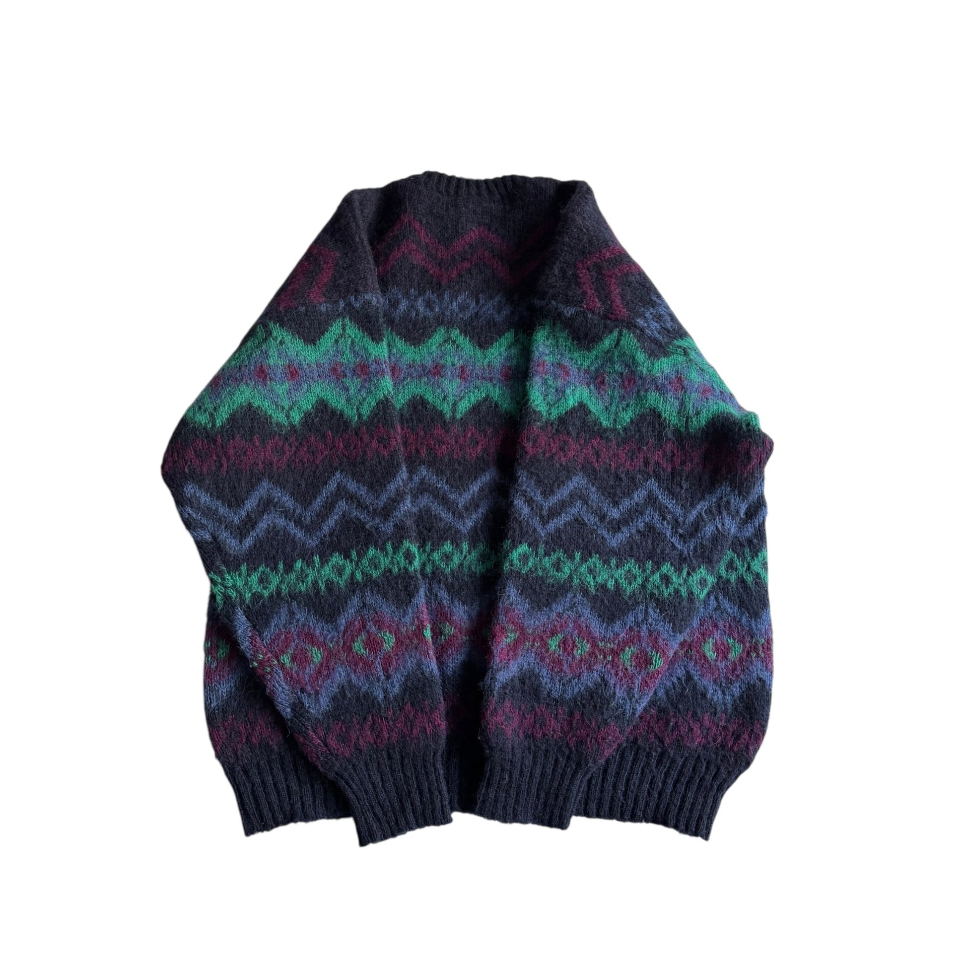 🧶 Pulover Vintage Icewear Navy – 100% Lână | Mărimea M - anbracaminte