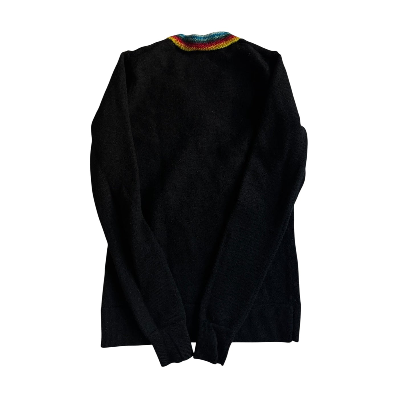 🐊 🧶 Pulover vintage Lacoste V - neck negru – mărimea S femei - anbracaminte