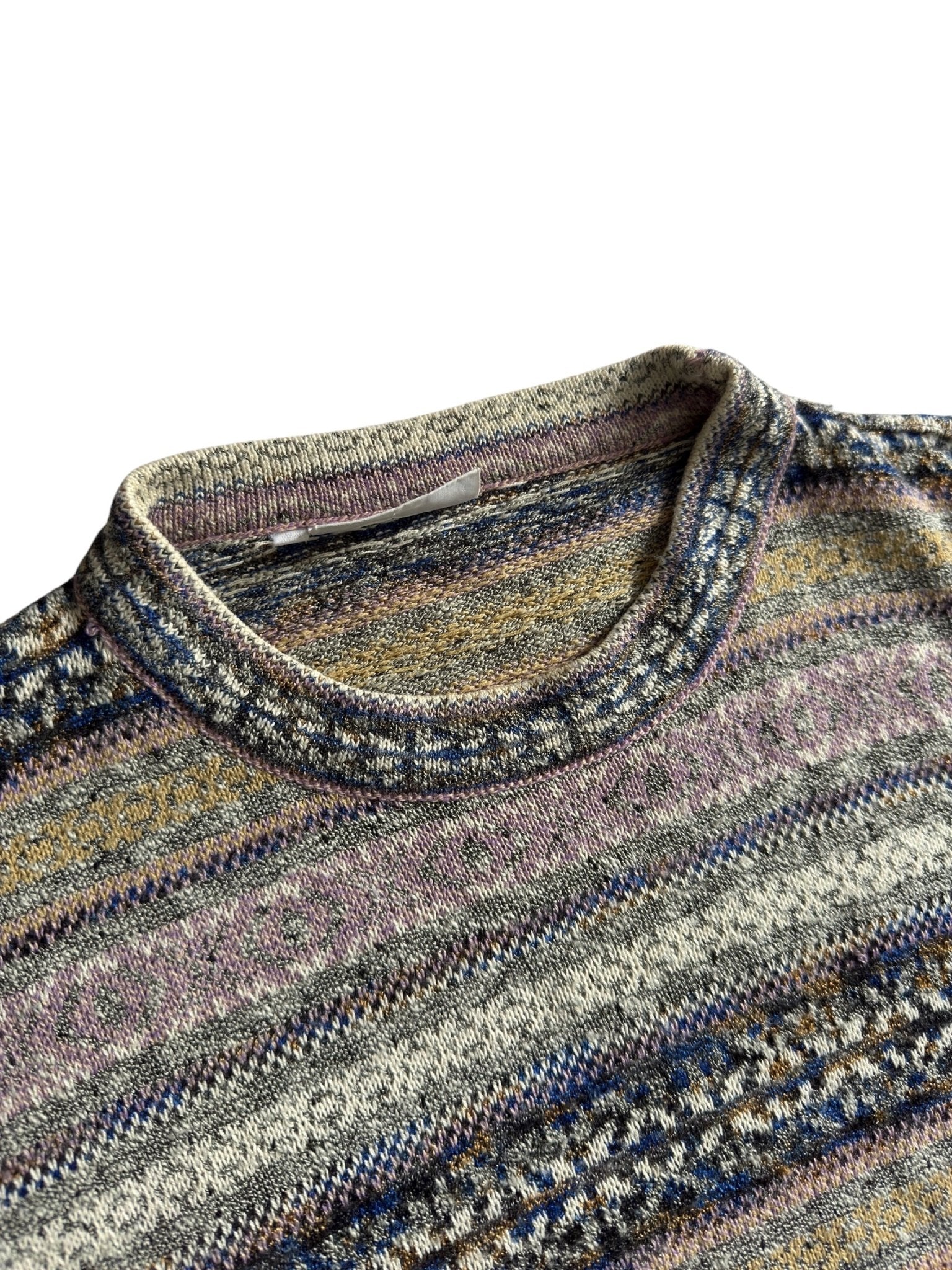 🧶 Pulover Vintage Monello – Made in Italy – Men’s XL – Bumbac & Acrilic - anbracaminte