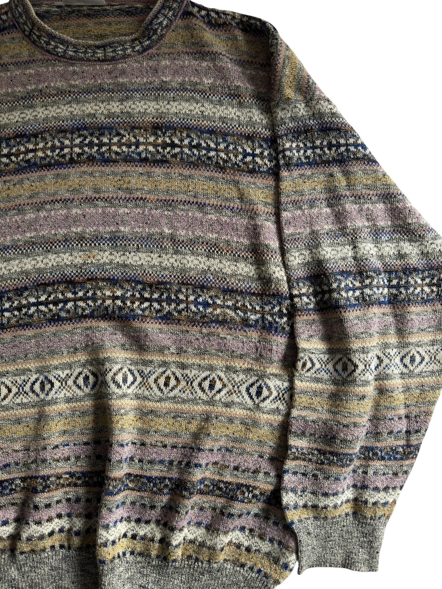 🧶 Pulover Vintage Monello – Made in Italy – Men’s XL – Bumbac & Acrilic - anbracaminte
