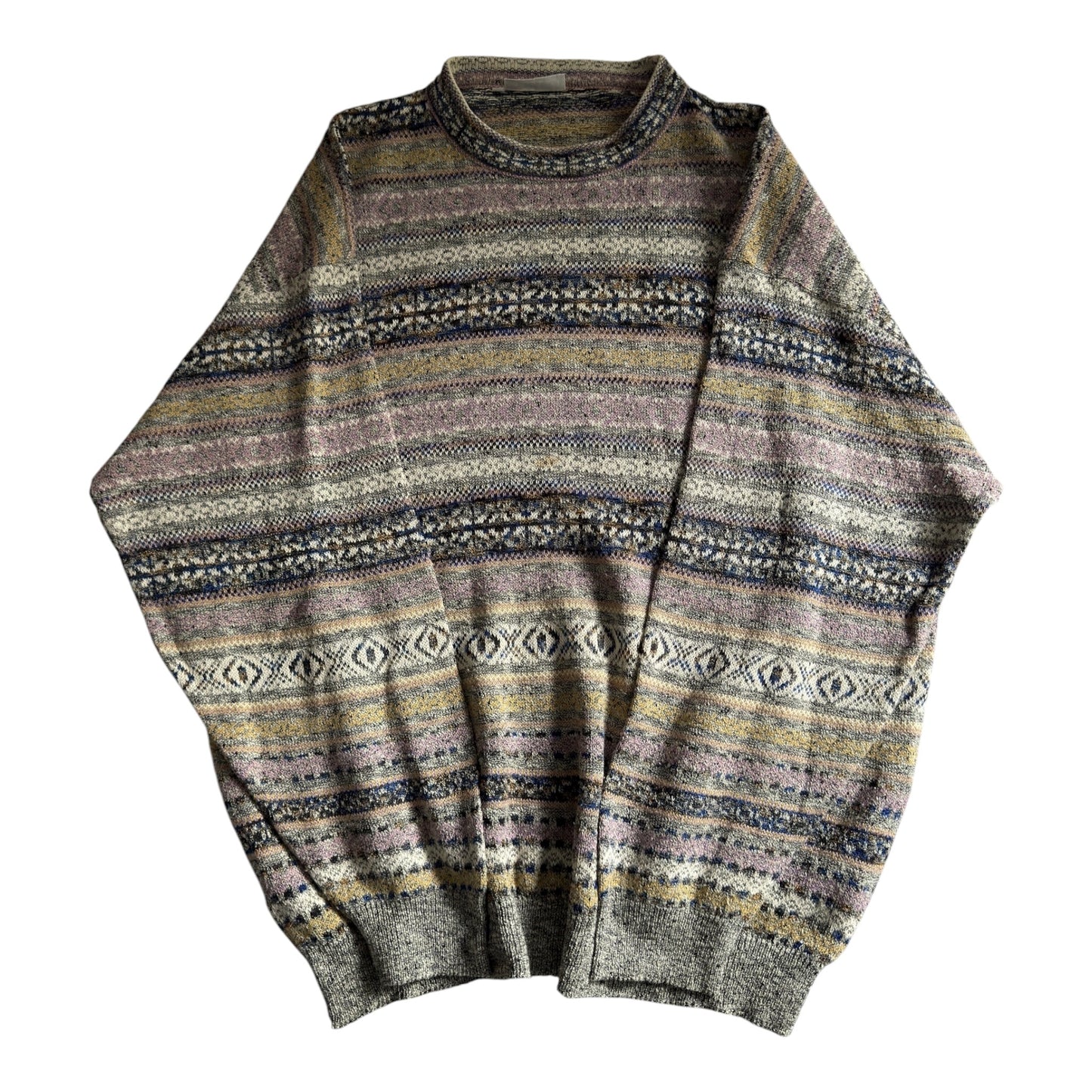 🧶 Pulover Vintage Monello – Made in Italy – Men’s XL – Bumbac & Acrilic - anbracaminte