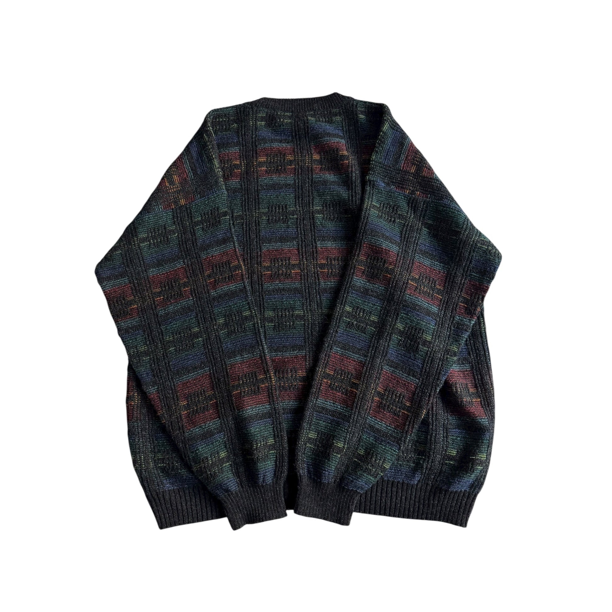 🧶 Pulover Vintage Texturat / Cable Knit (Mărime 48 - M) - anbracaminte