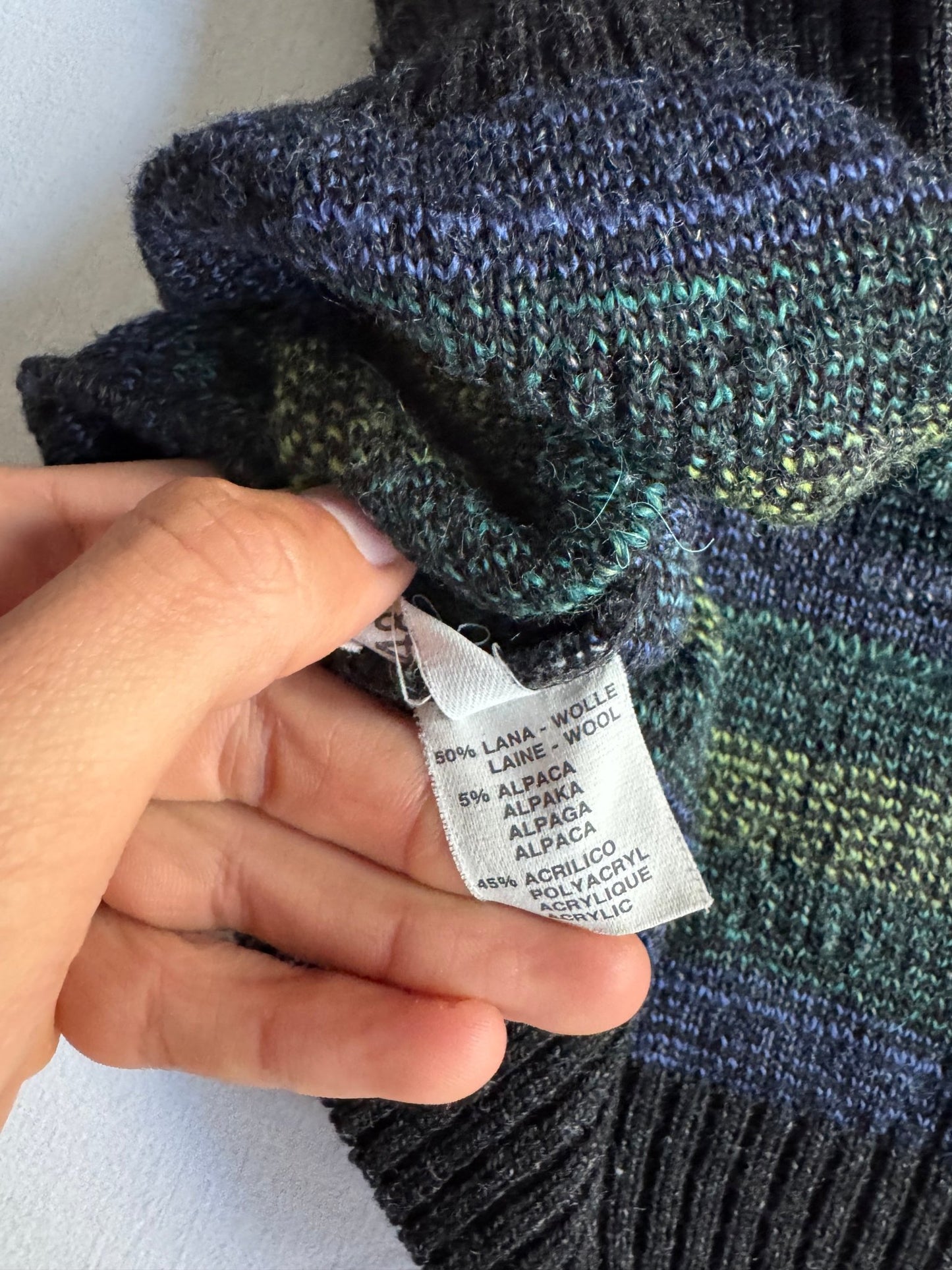 🧶 Pulover Vintage Texturat / Cable Knit (Mărime 48 - M) - anbracaminte
