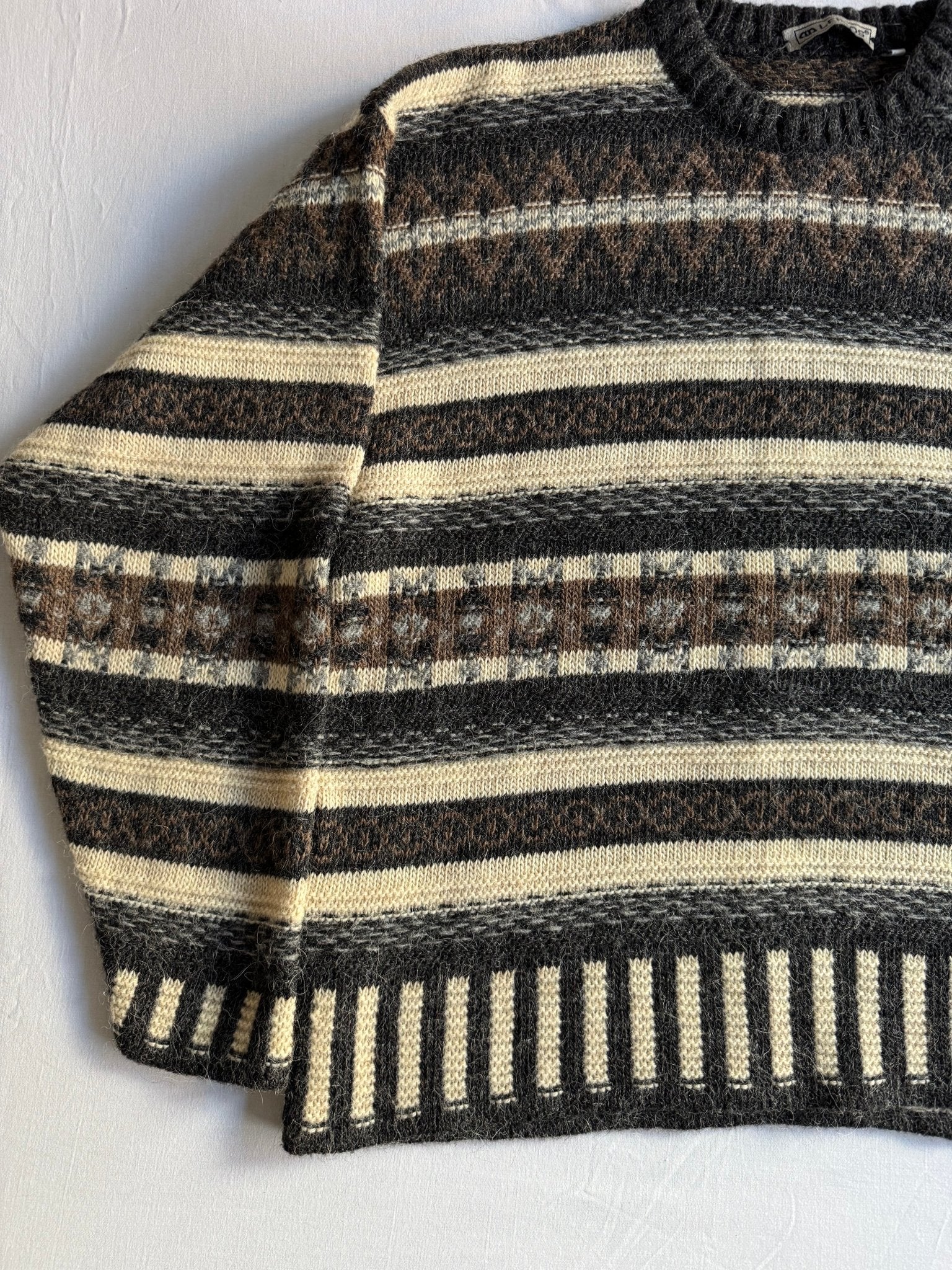 🧶 Pulover Vintage / Texturat (Mărime M) - anbracaminte