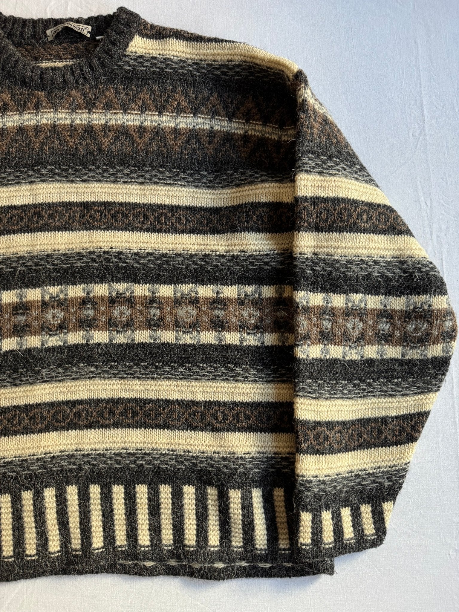 🧶 Pulover Vintage / Texturat (Mărime M) - anbracaminte