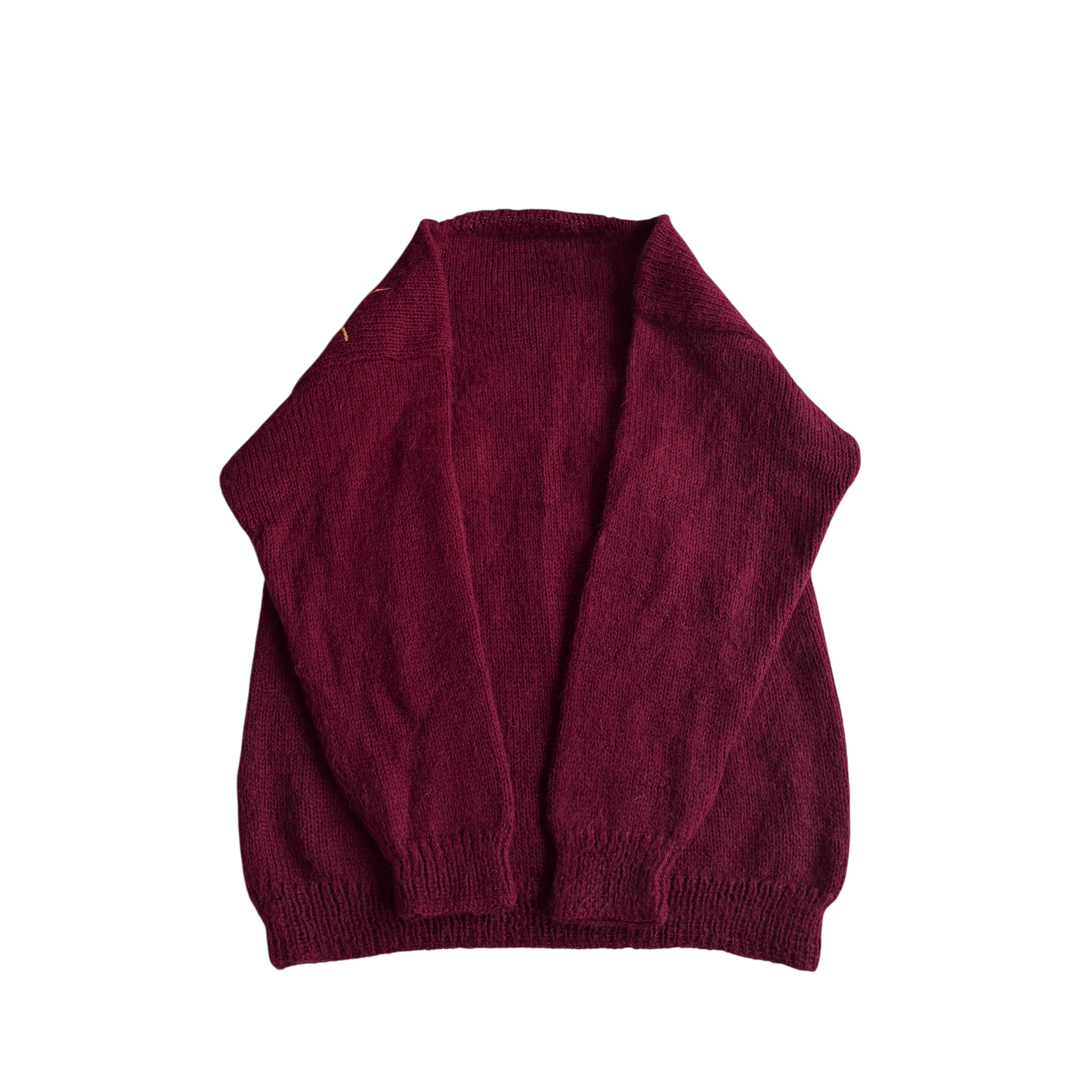 🧶 Pulover Vintage Tradițional Peruvian din Alpaca – L - anbracaminte