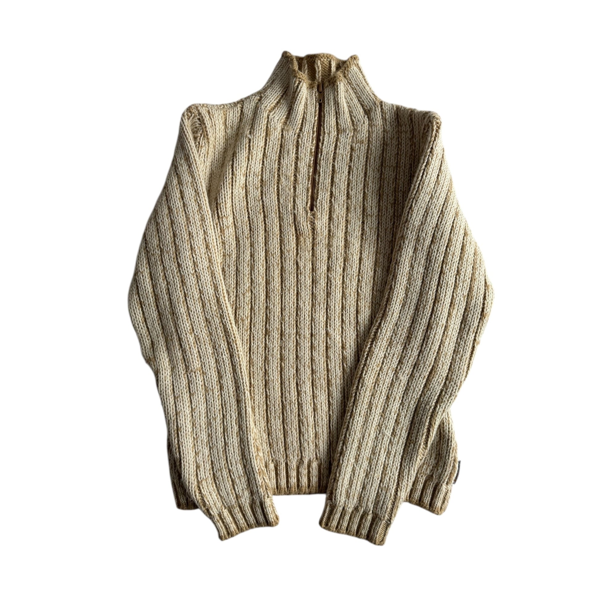 🧶 Pulover Y2K Timberland Quarter Zip din Blend Lână – XS Bărbați - anbracaminte