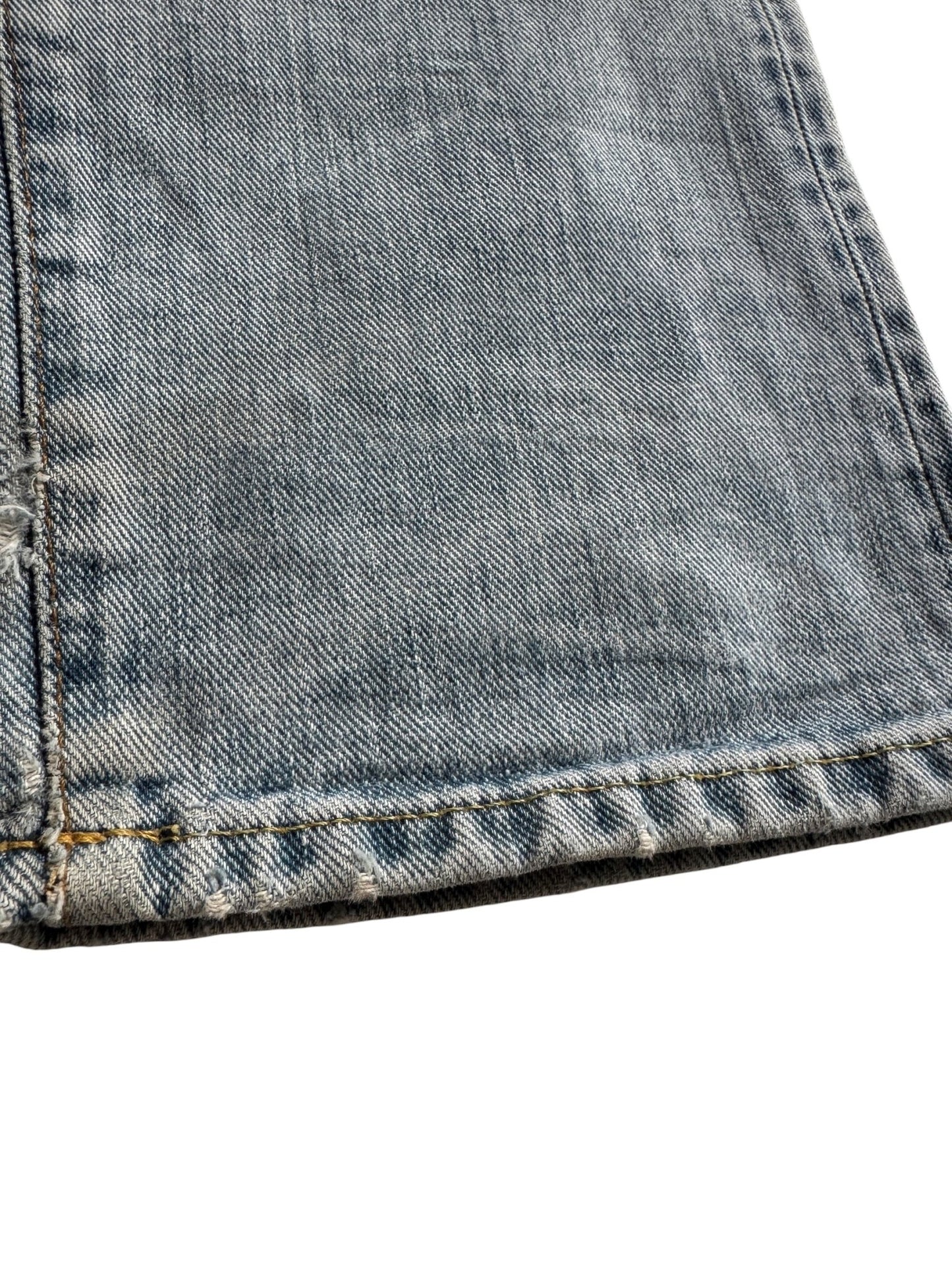 🇯🇵 👖 Ralph Lauren Double RL Selvedge Denim Jeans – Light Wash – W30 x L32 – Made in USA - anbracaminte