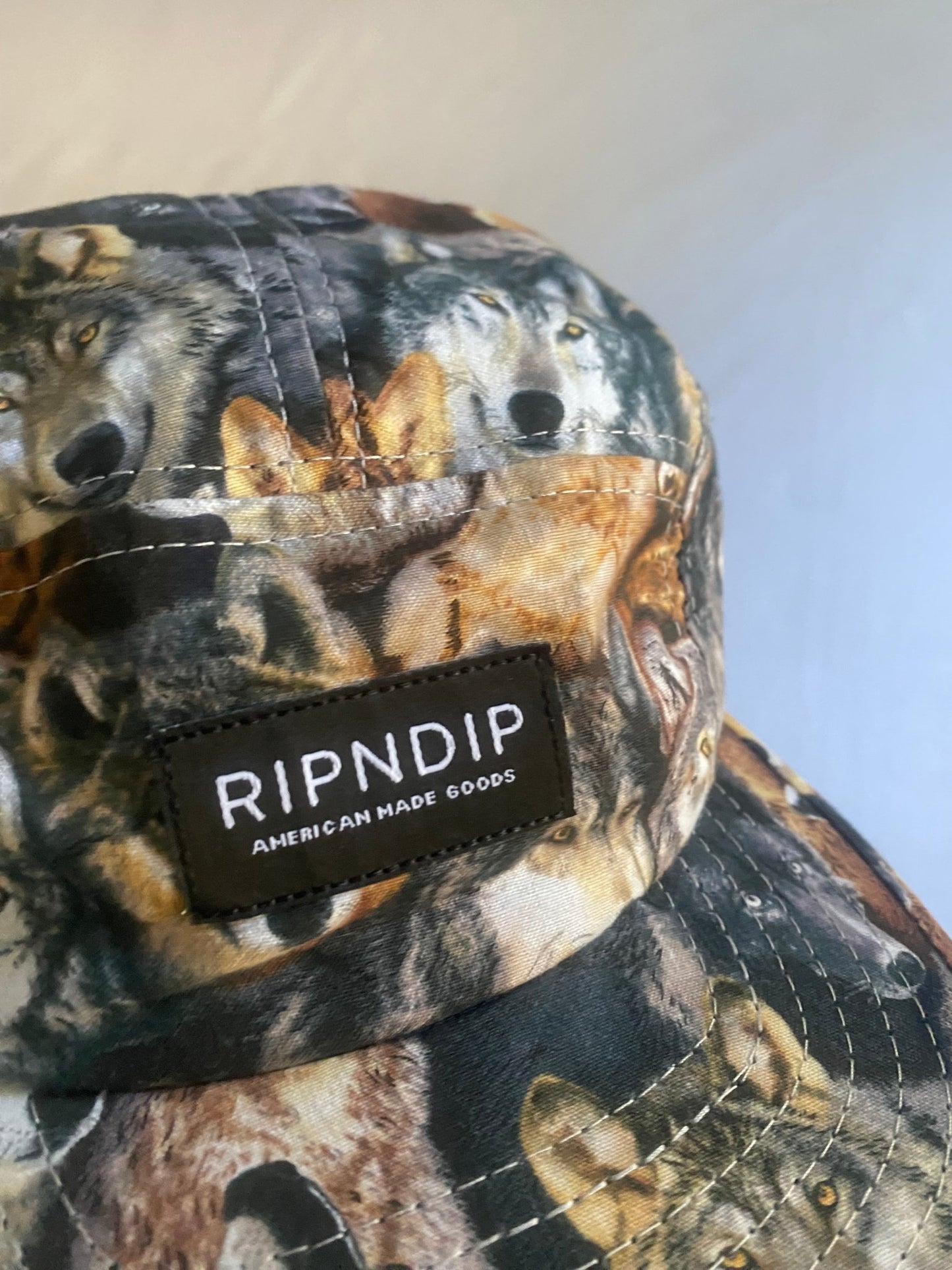 Rip N Dip Printed Five Panel Cap - anbracaminte