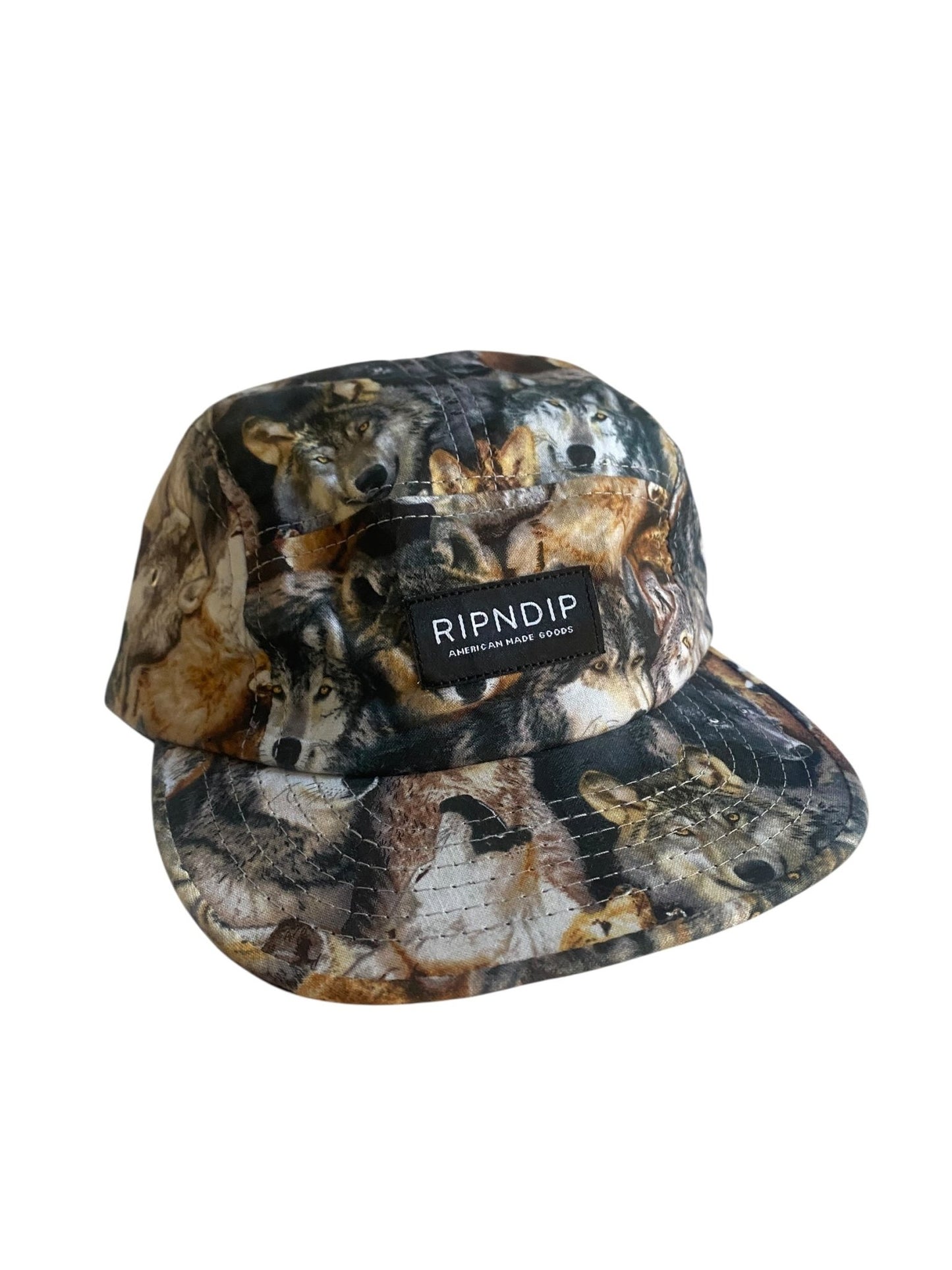 Rip N Dip Printed Five Panel Cap - anbracaminte
