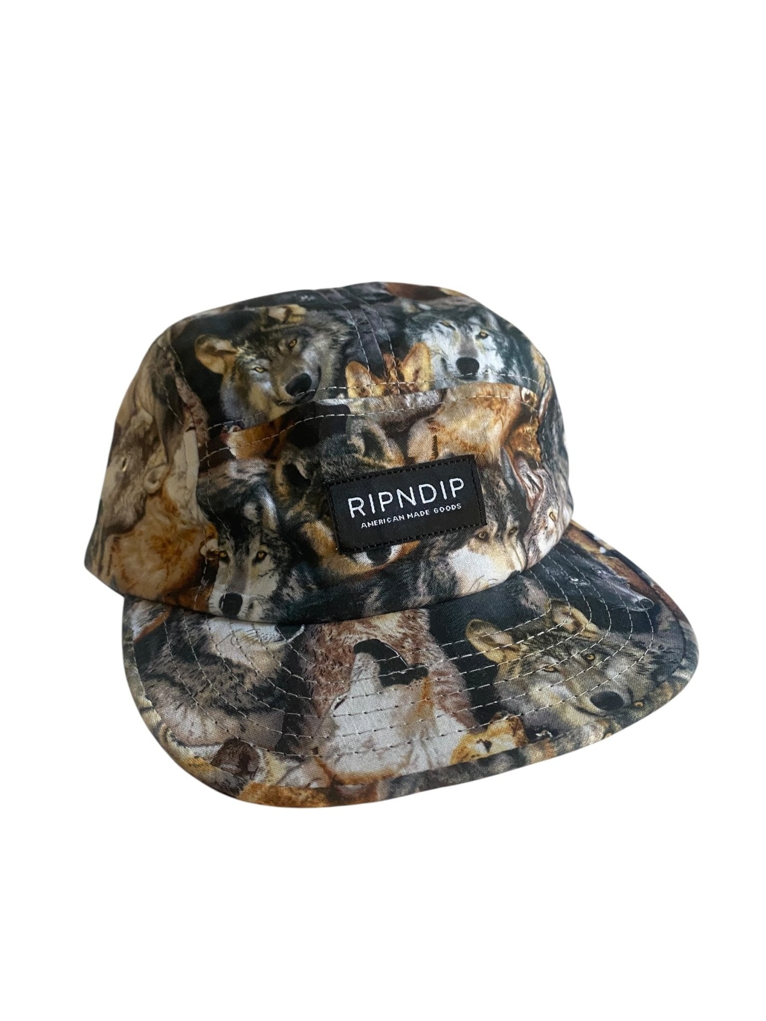 Rip N Dip Printed Five Panel Cap - anbracaminte