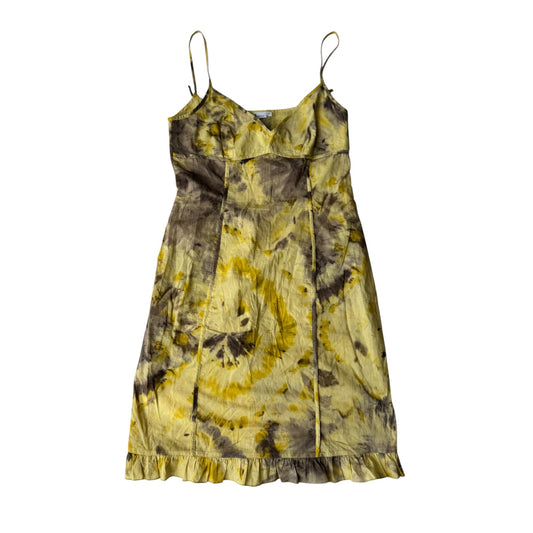 💛 Rochie / Top Vintage Marella Yellow Printed – EU 36 - anbracaminte