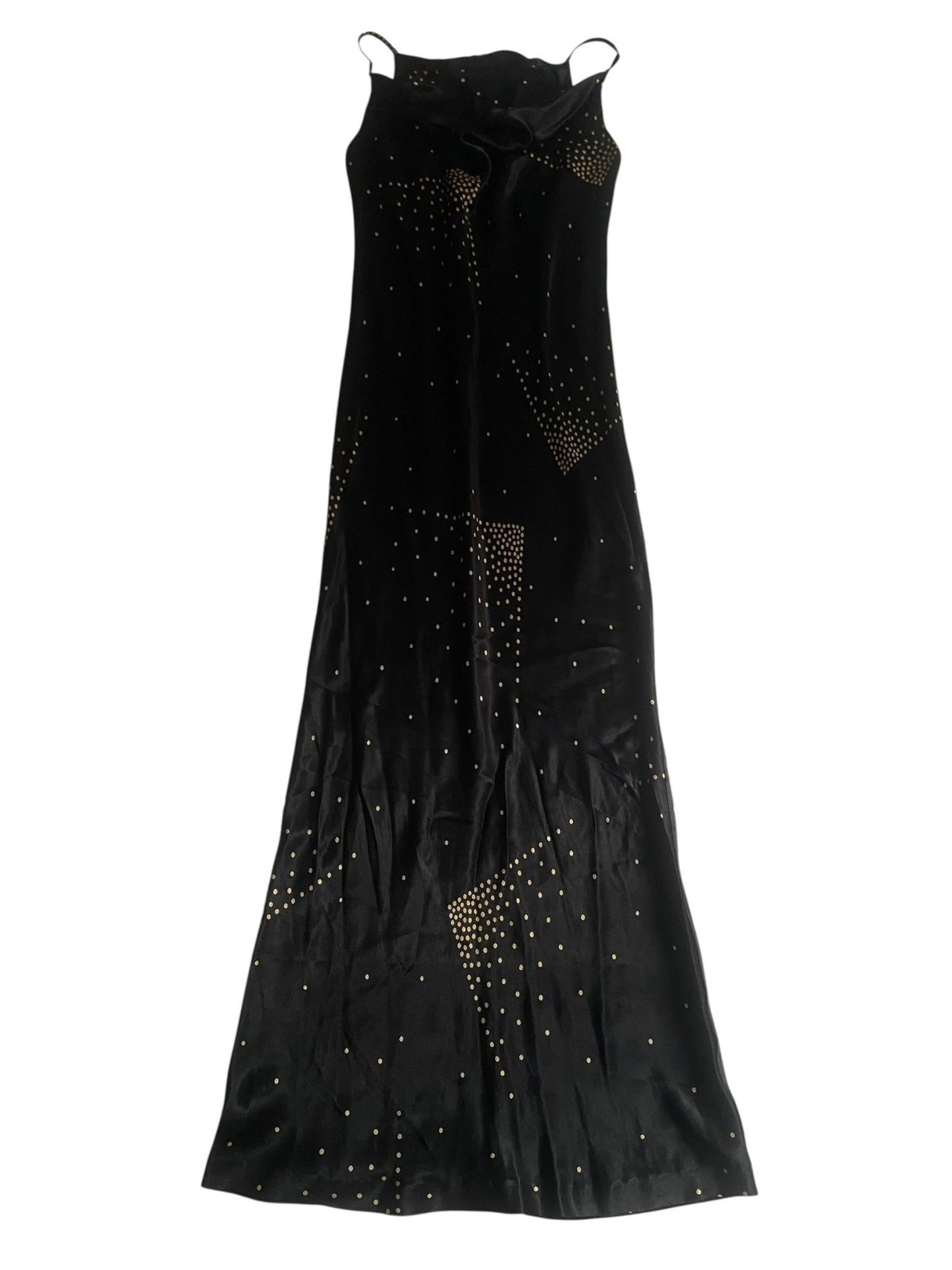 Rochie Vintage Neagră Imprimată – Mărime M 🖤 - anbracaminte