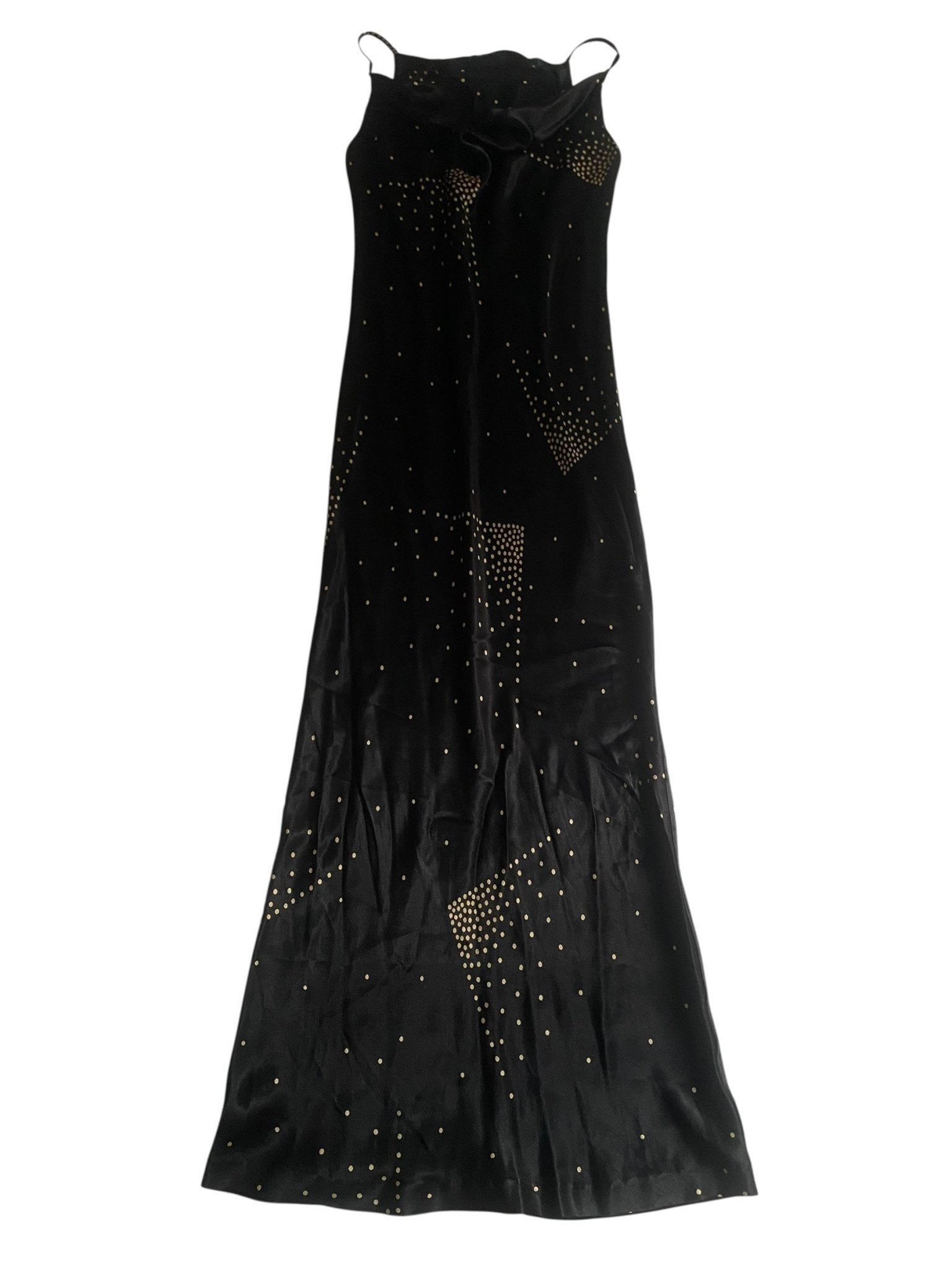 Rochie Vintage Neagră Imprimată – Mărime M 🖤 - anbracaminte