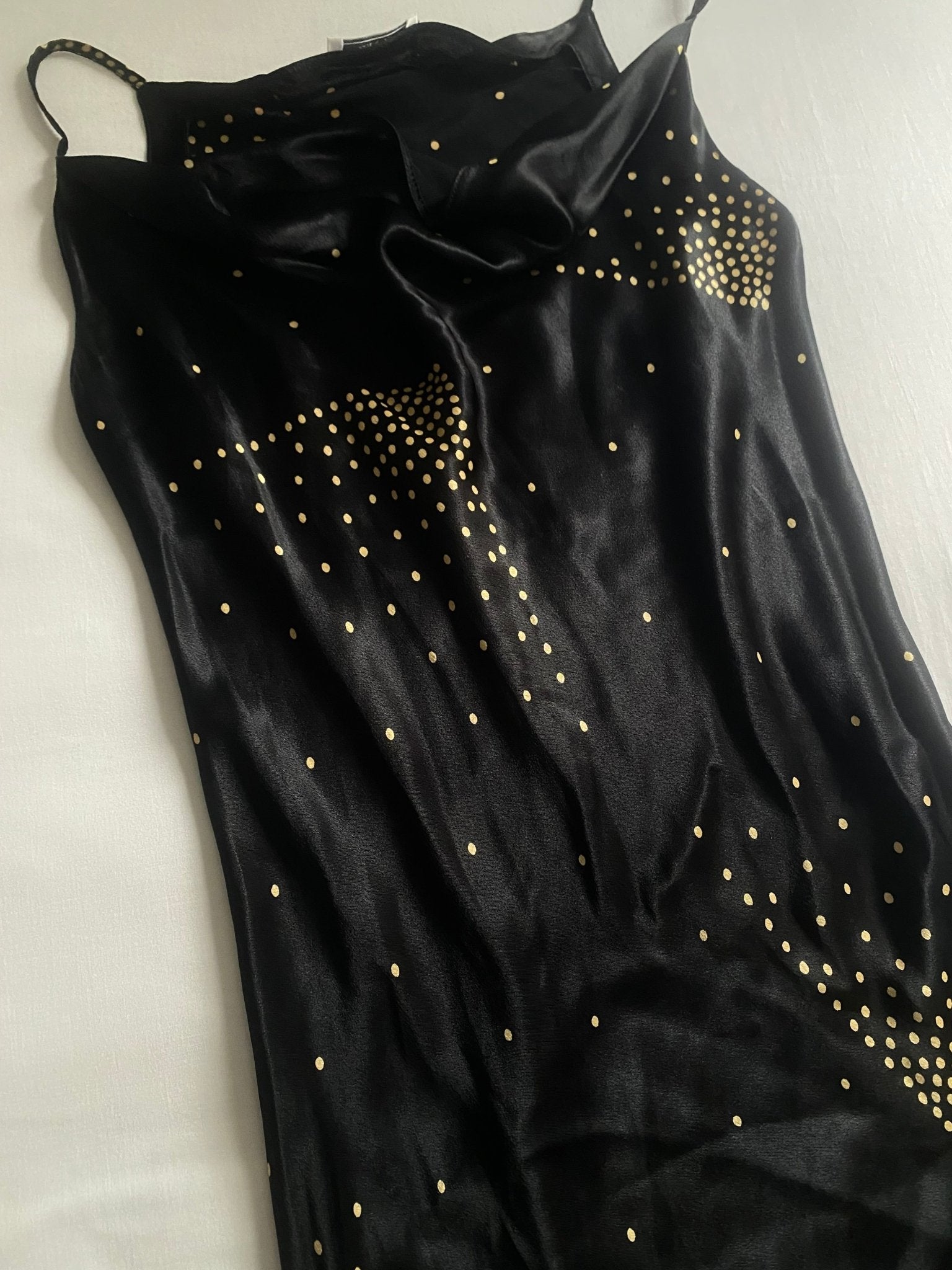 Rochie Vintage Neagră Imprimată – Mărime M 🖤 - anbracaminte