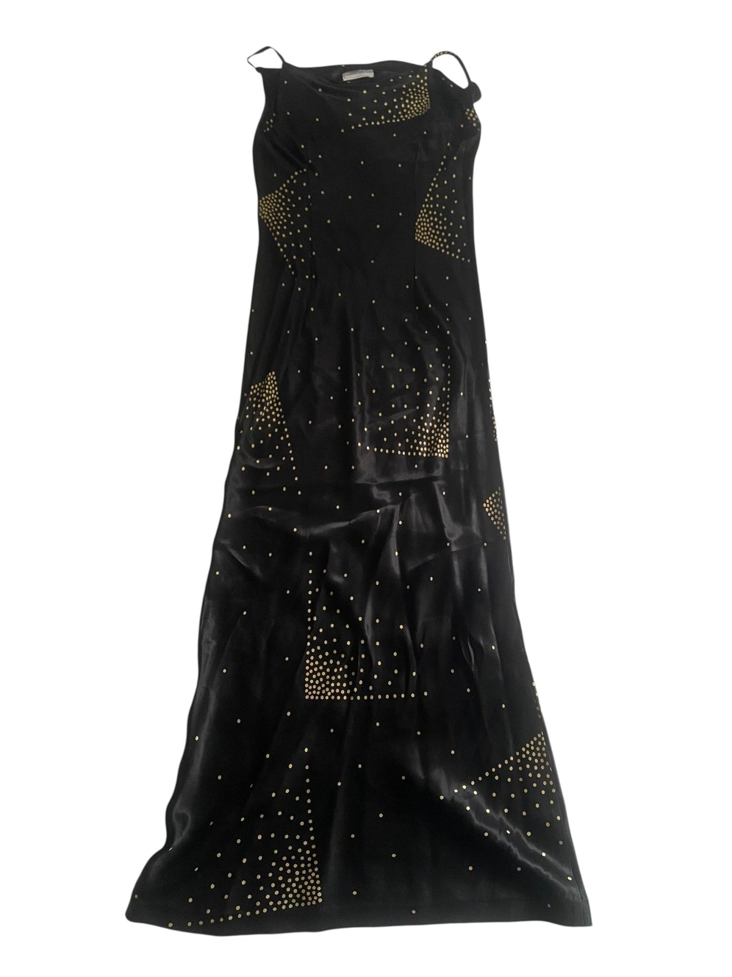 Rochie Vintage Neagră Imprimată – Mărime M 🖤 - anbracaminte