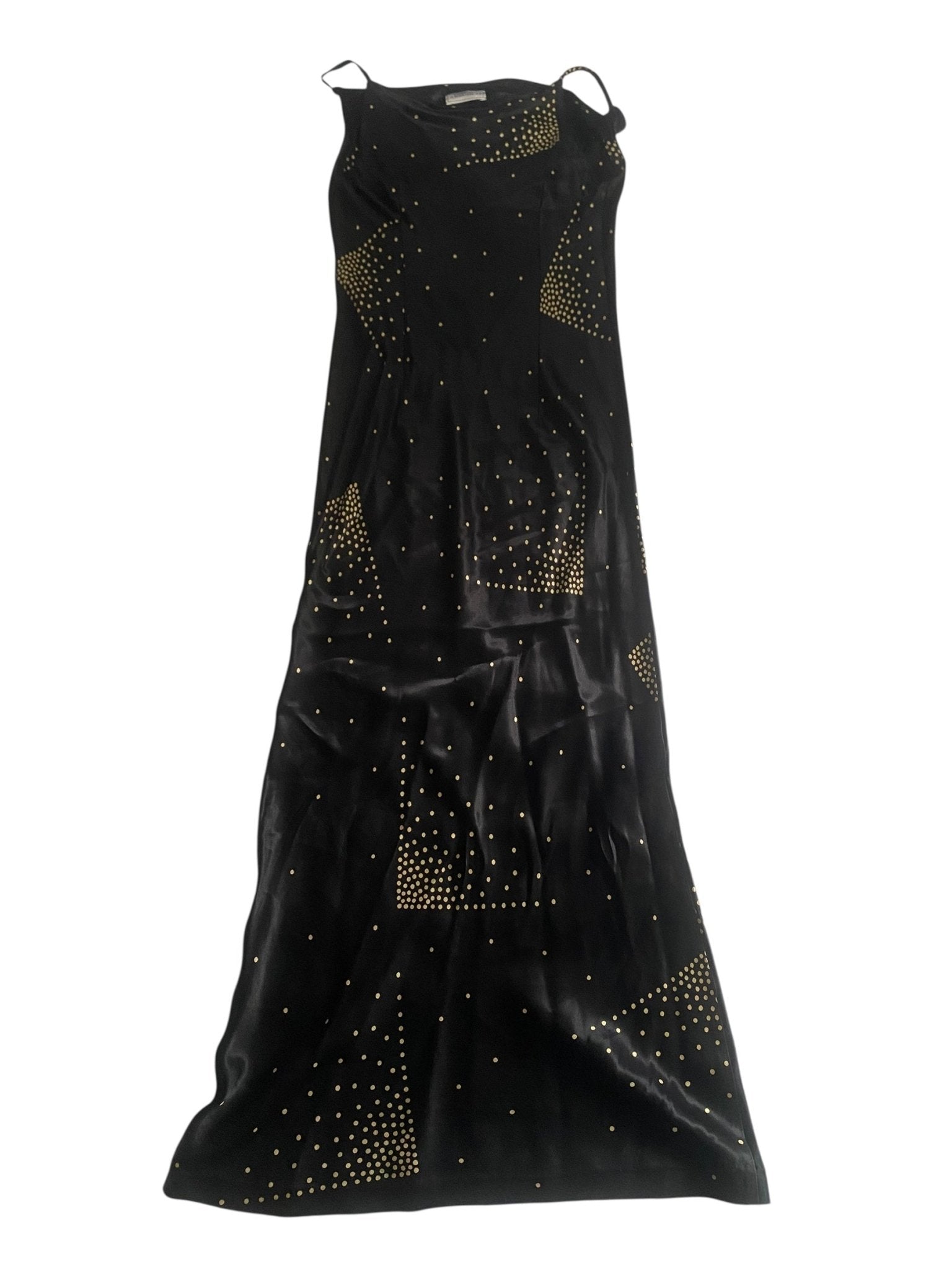 Rochie Vintage Neagră Imprimată – Mărime M 🖤 - anbracaminte