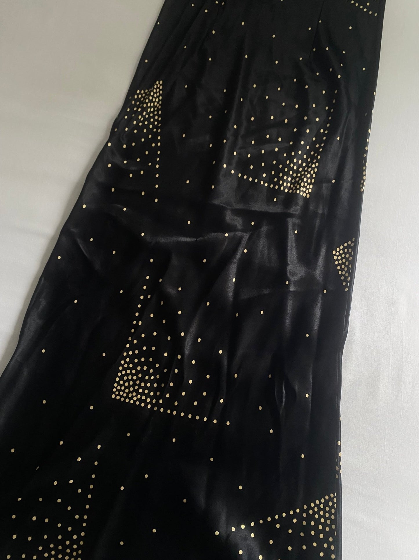 Rochie Vintage Neagră Imprimată – Mărime M 🖤 - anbracaminte