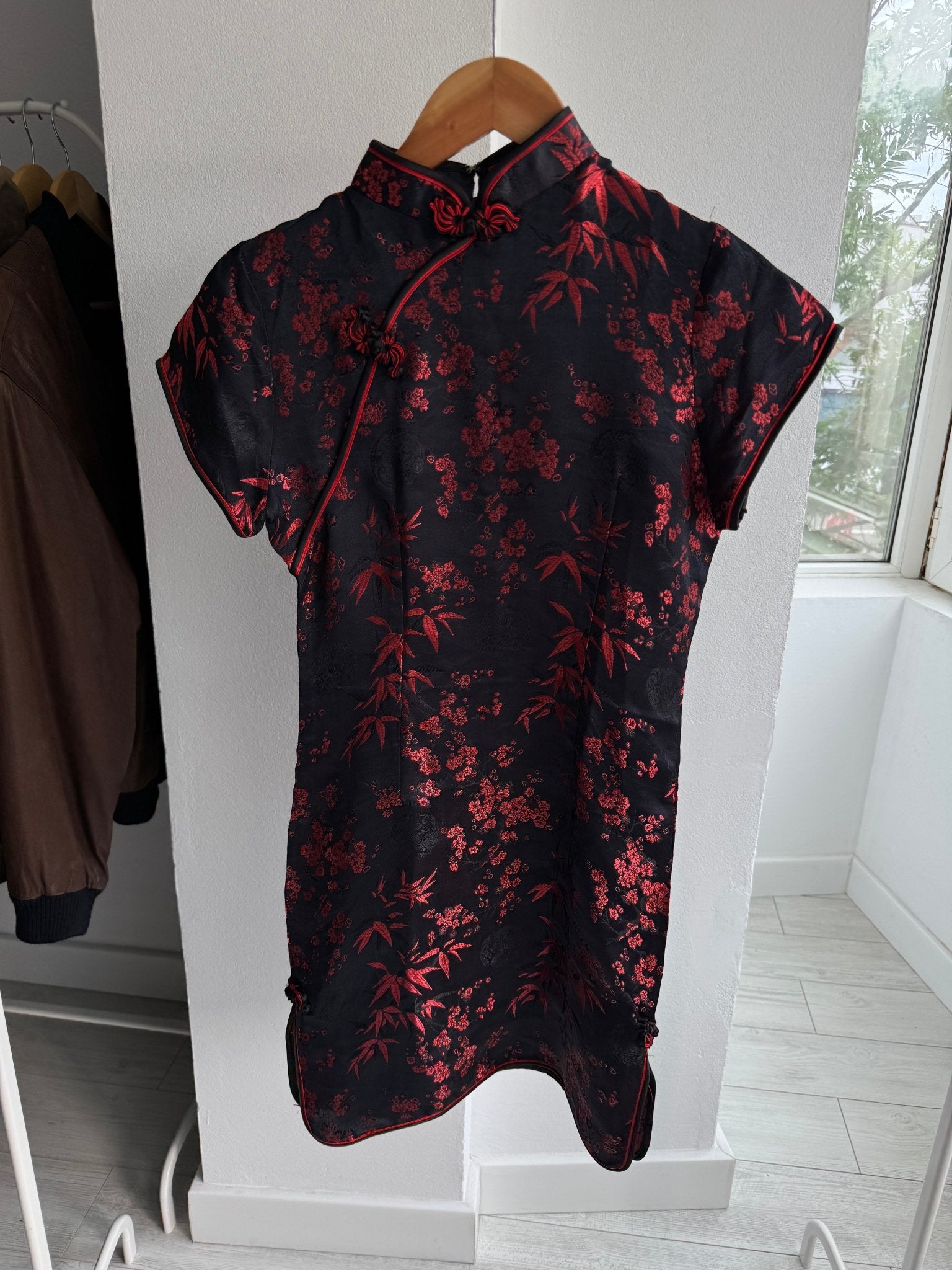 🎎 Rochie Vintage Traditional Chinese – 100% Mătase – M Damă - anbracaminte