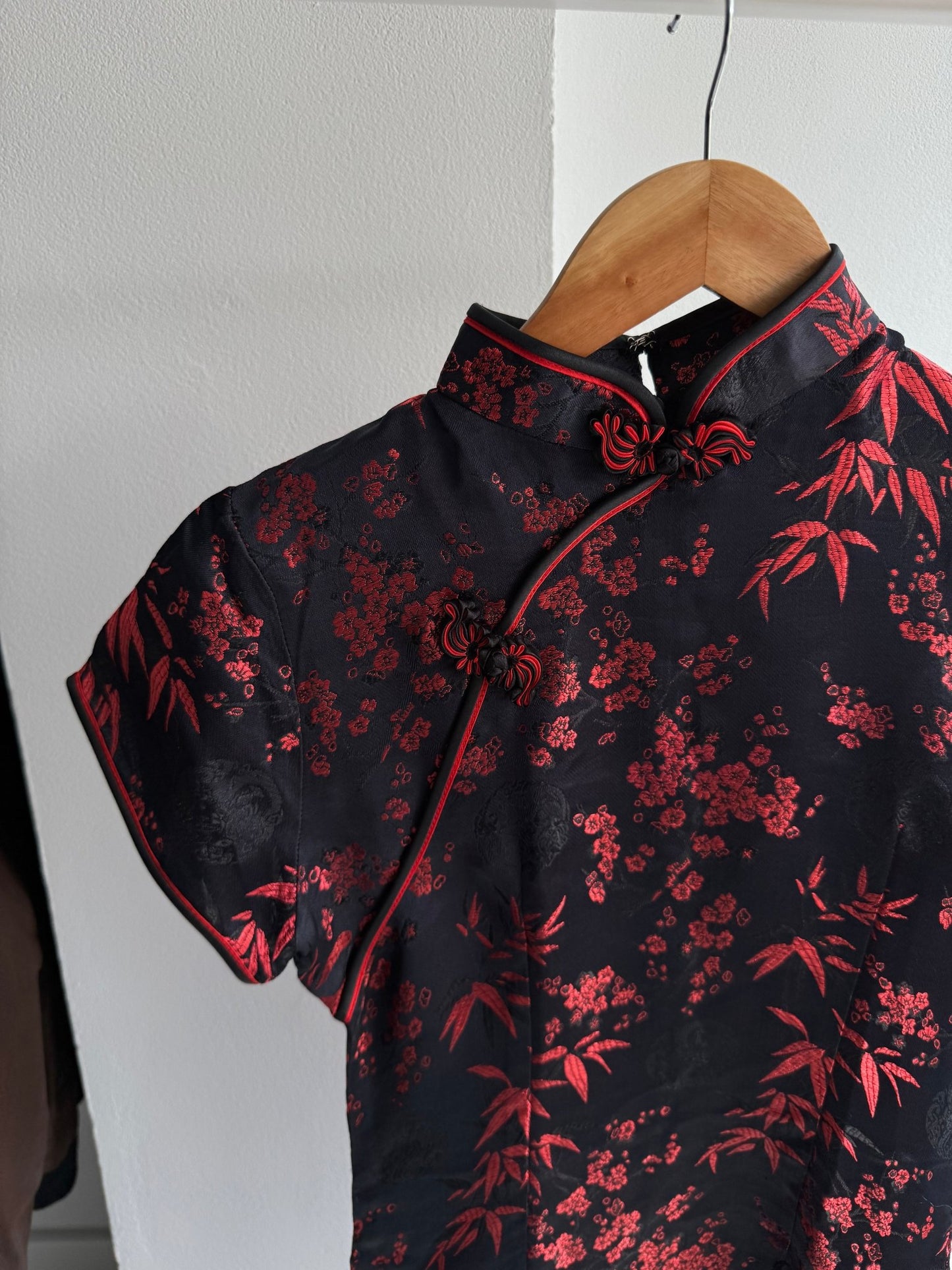 🎎 Rochie Vintage Traditional Chinese – 100% Mătase – M Damă - anbracaminte