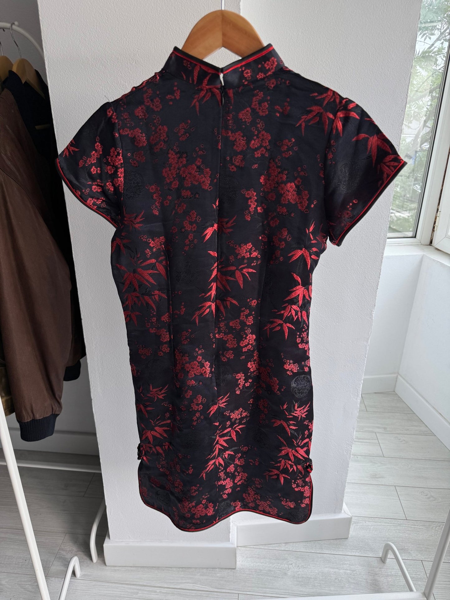 🎎 Rochie Vintage Traditional Chinese – 100% Mătase – M Damă - anbracaminte