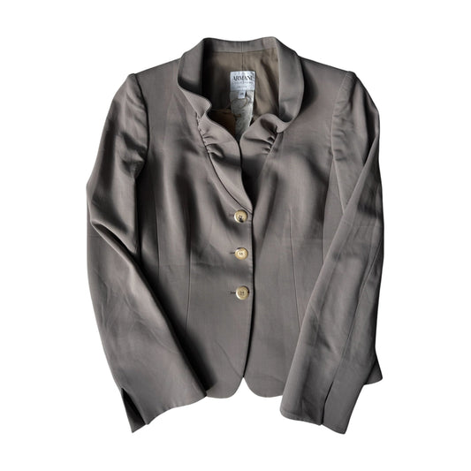 🧥 Sacou Vintage Armani Gri – Mărimea XS, Made in Italy - anbracaminte