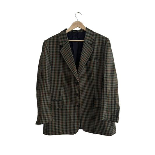 🧥 Sacou Vintage Burberry din Tweed – Femei M/L - anbracaminte